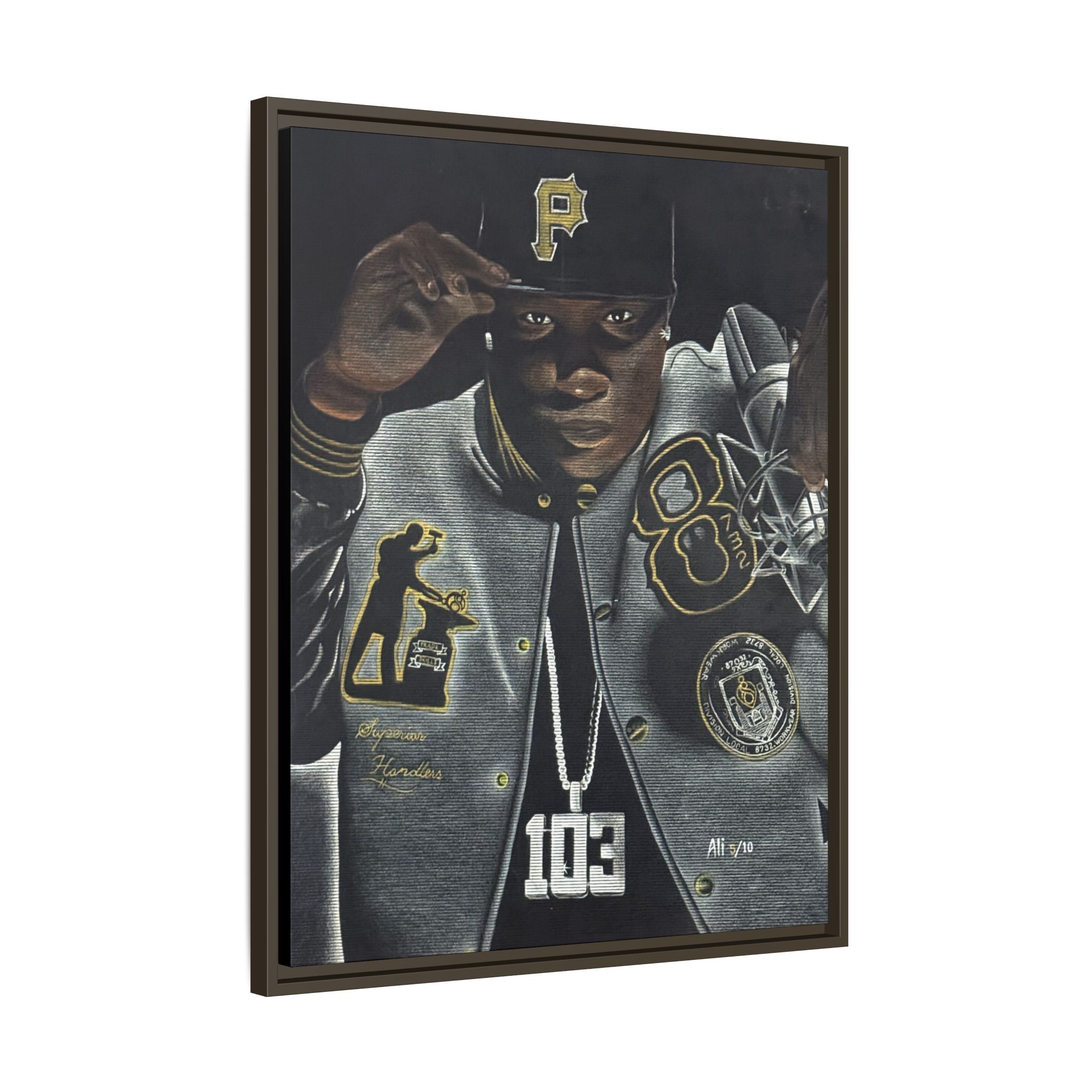 Canvas Looking in the Mirror Wall Art