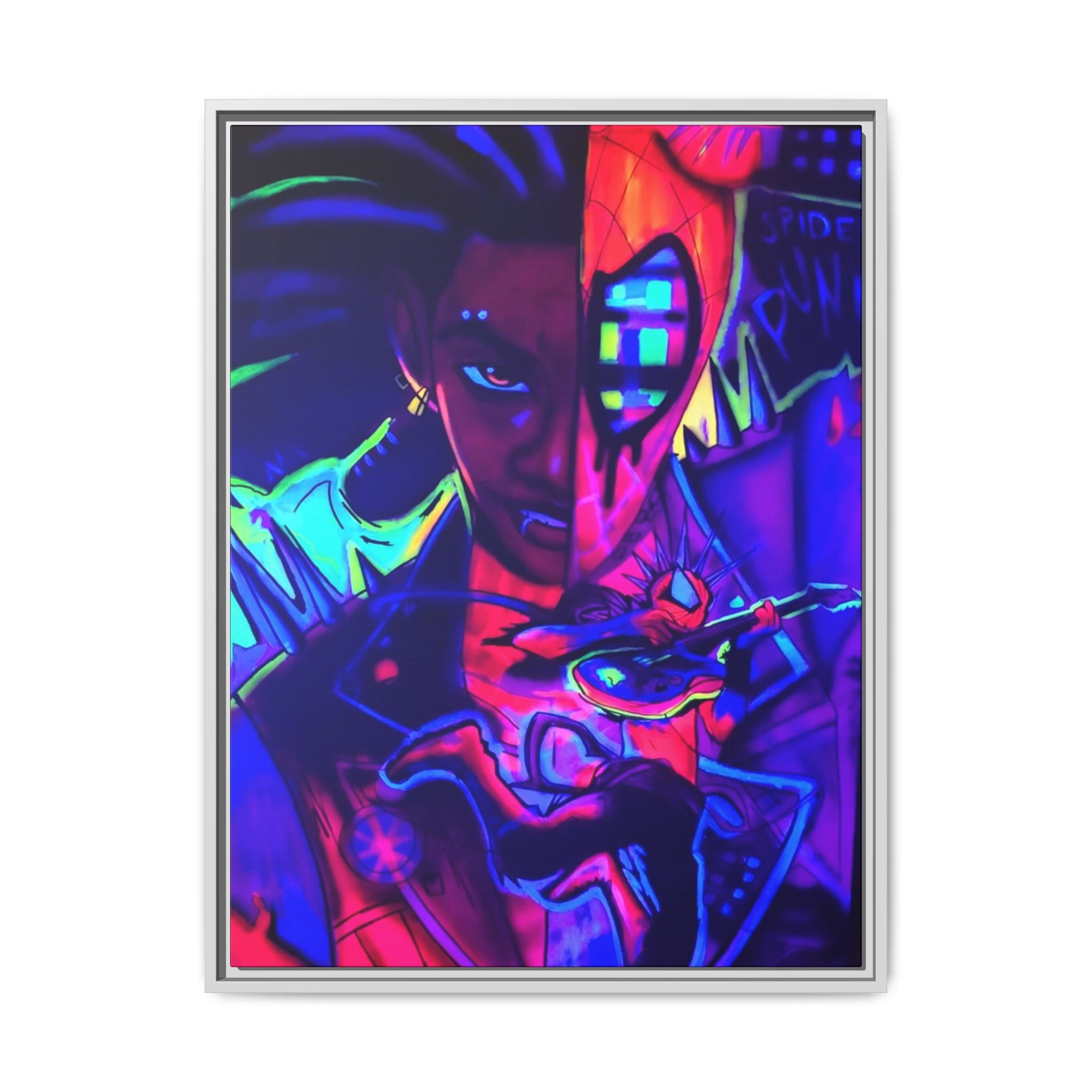 Guitar Spider Man Anime