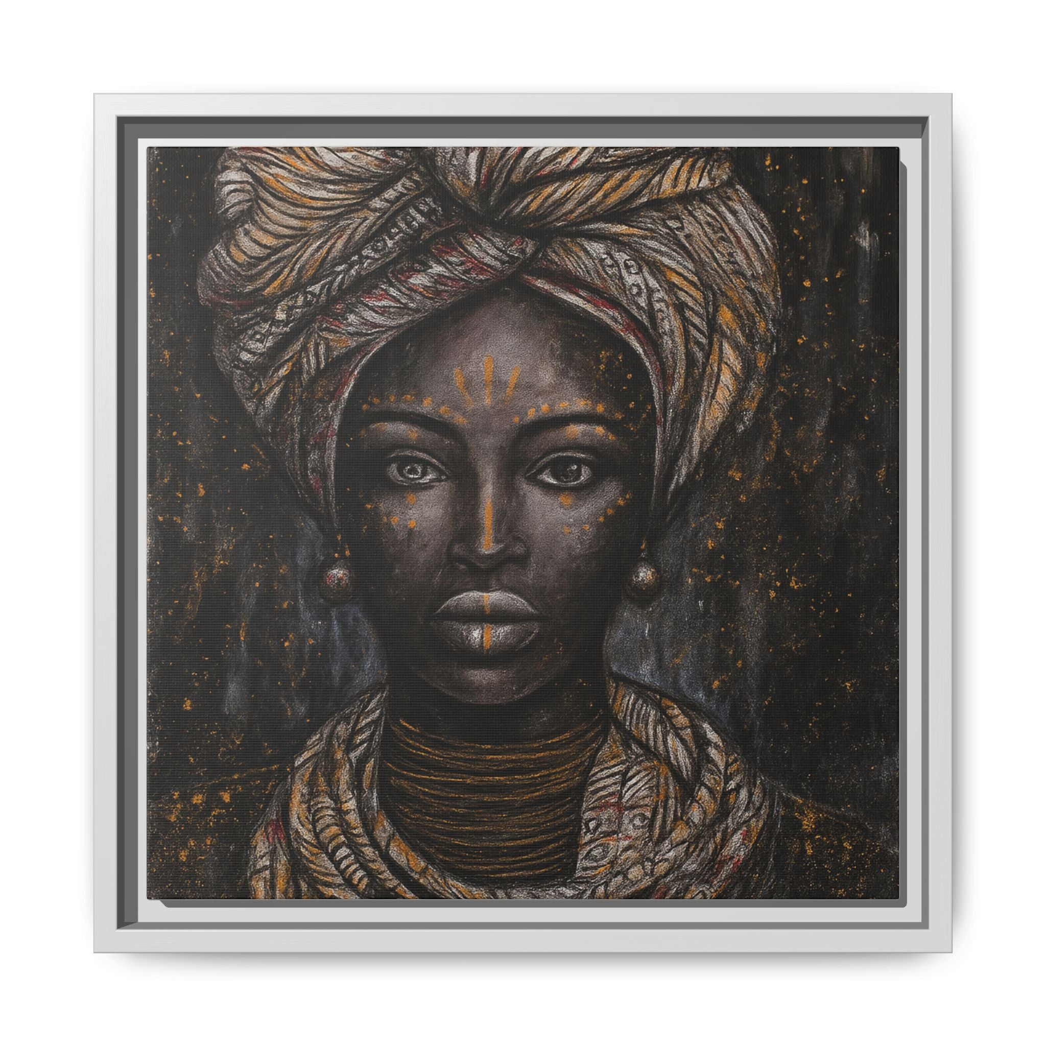 Artistic African Lady
