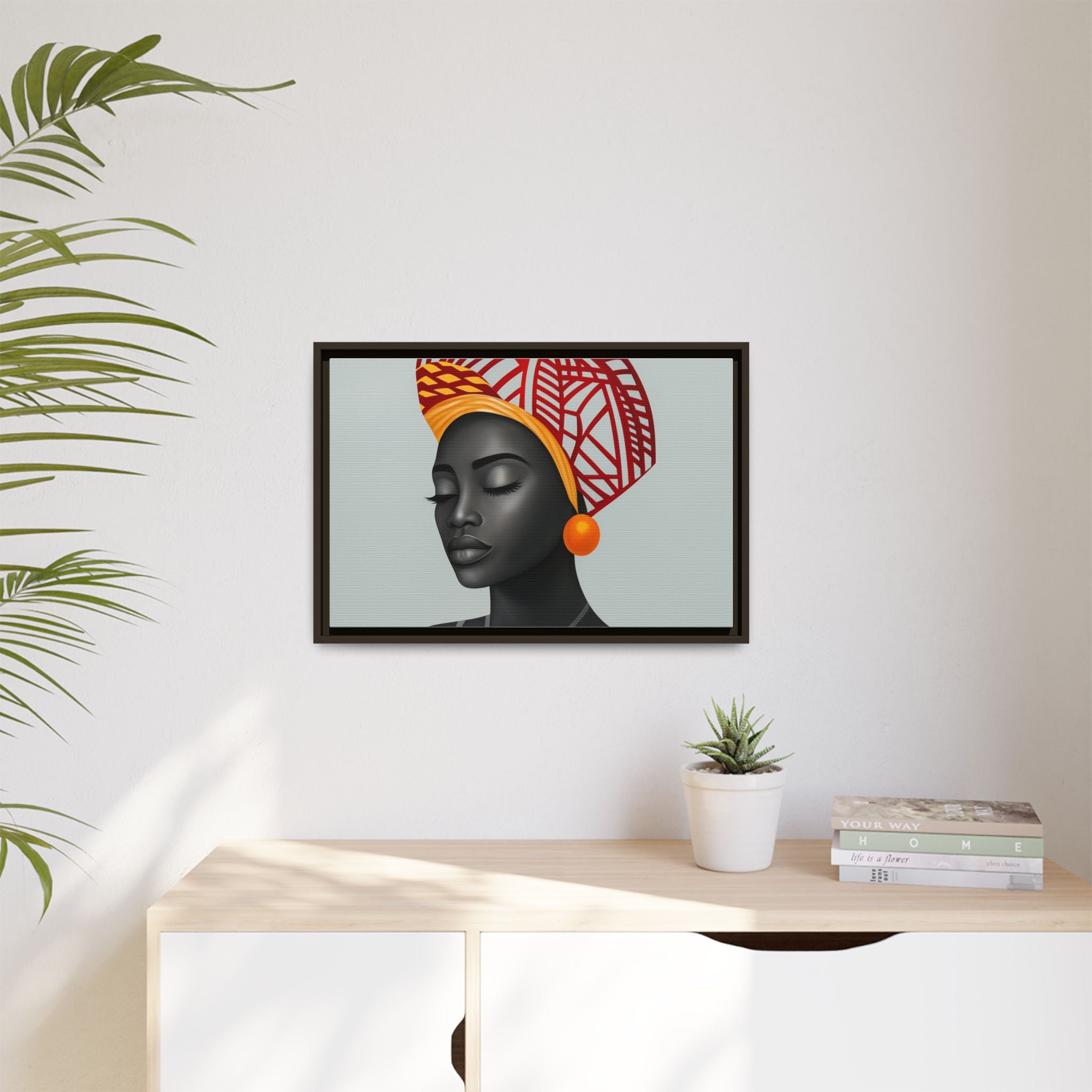 African Woman Humility