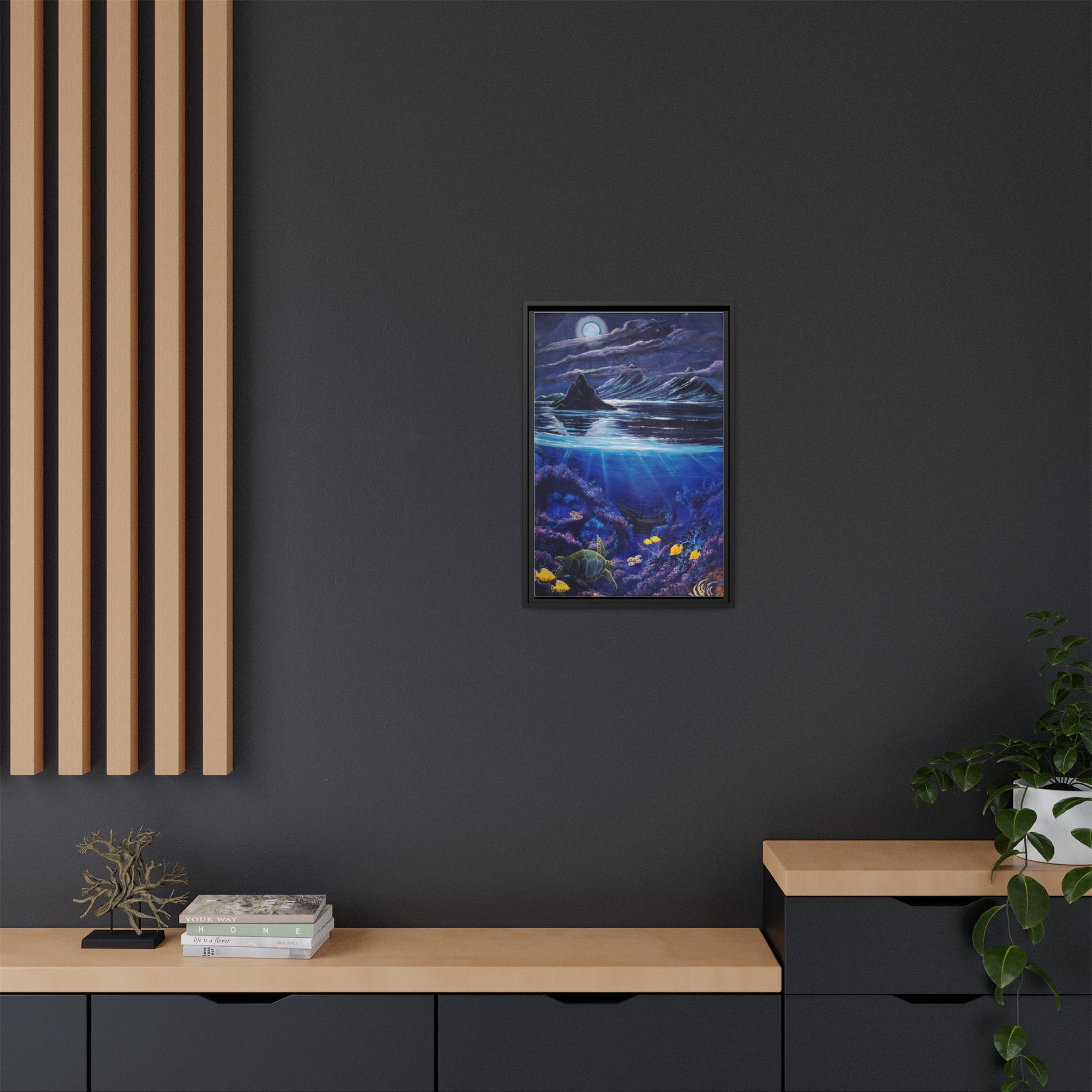 Dark Underwater Serenity