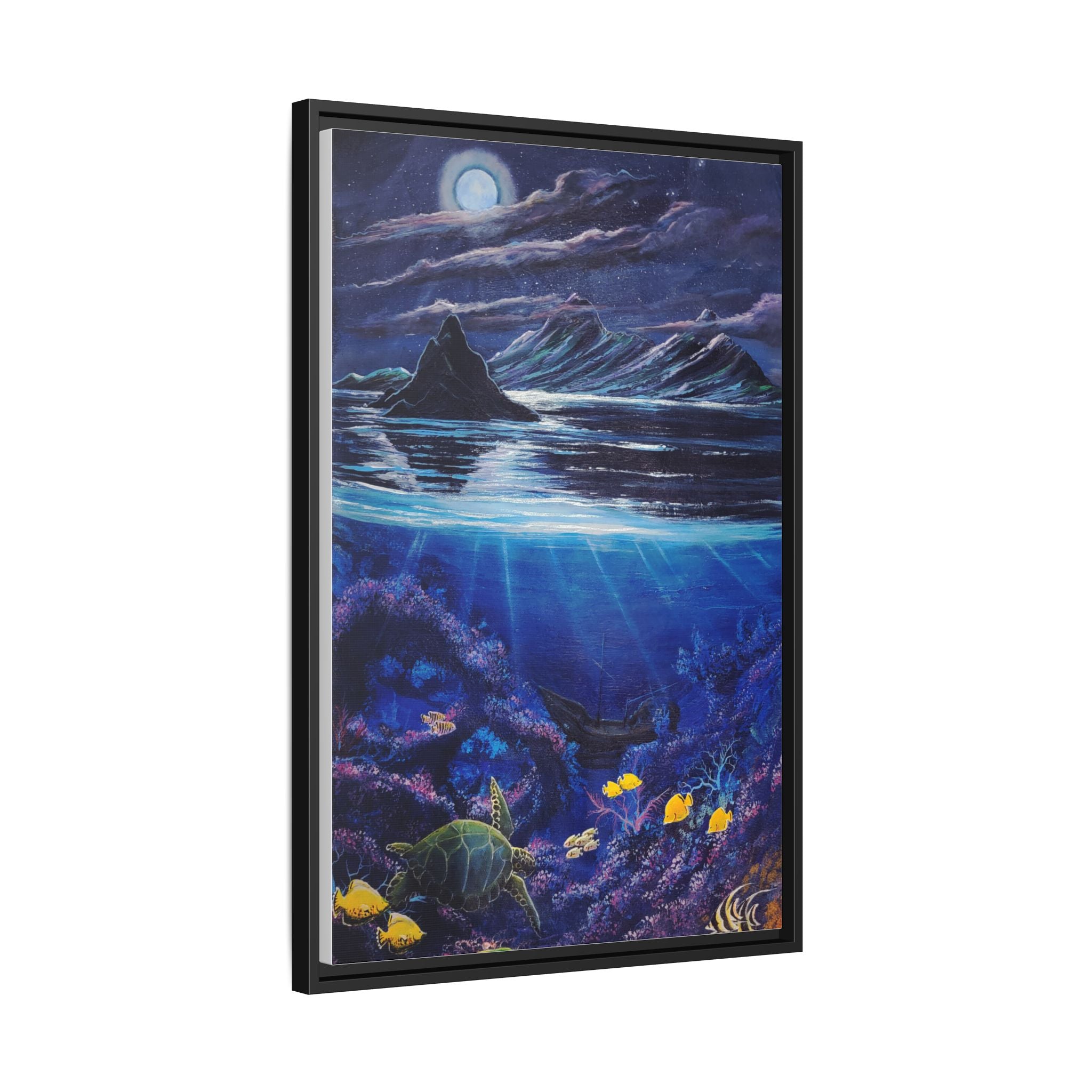 Dark Underwater Serenity