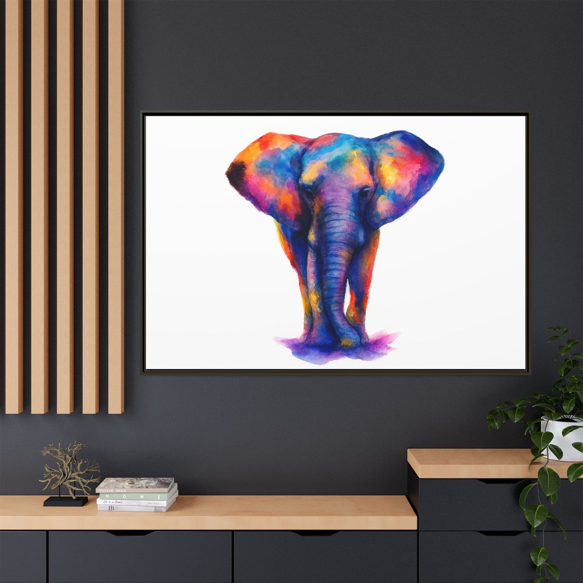 Color Splash Elephant