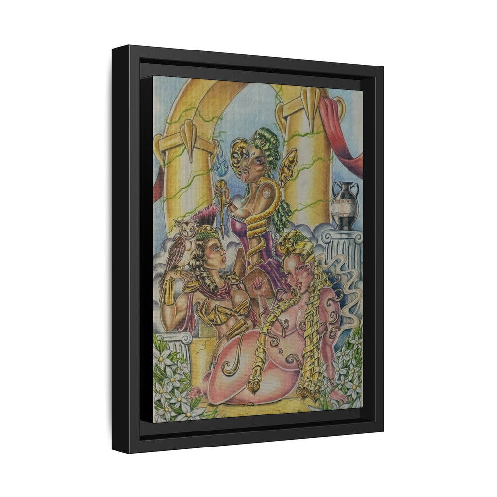 Canvas Art Print - Many Faces