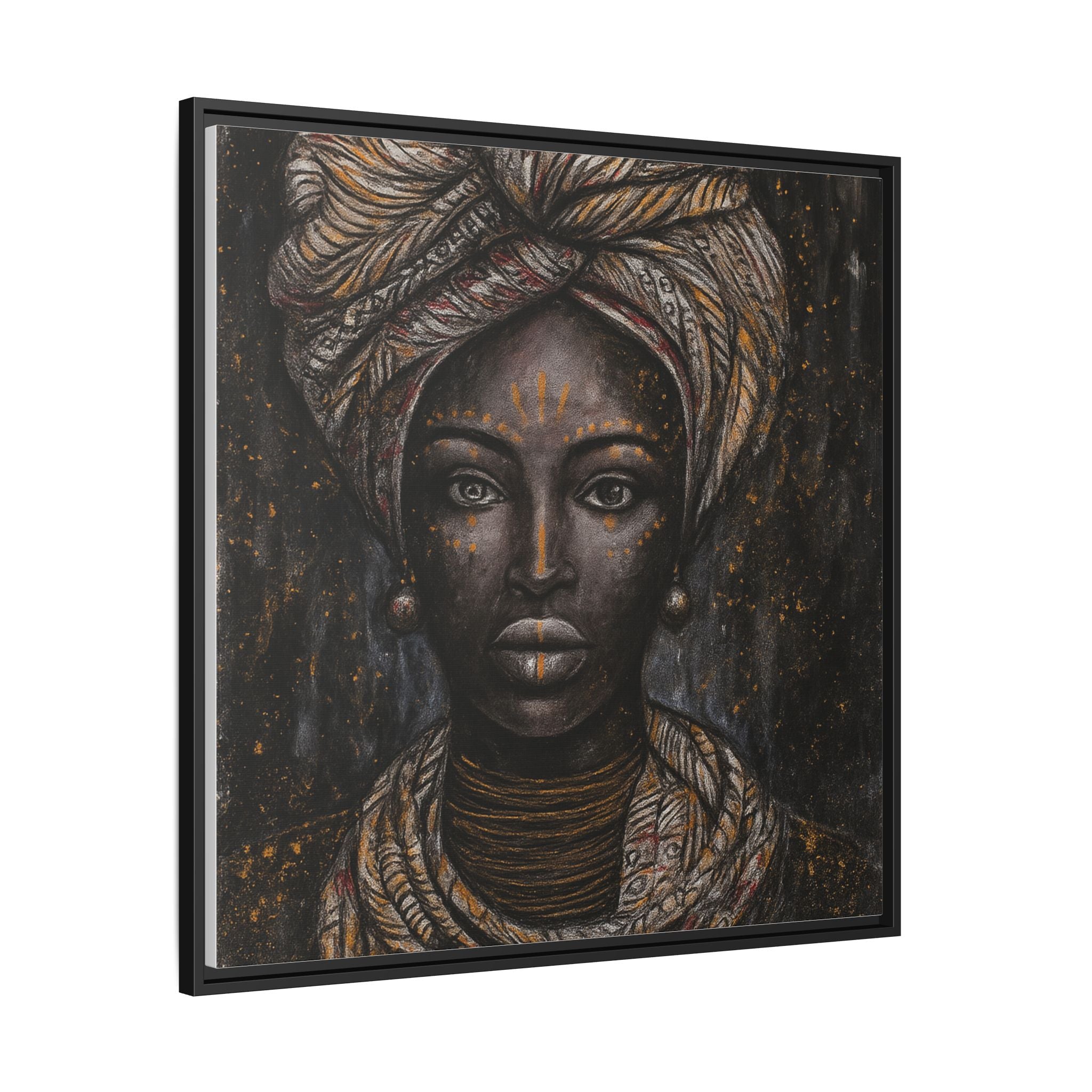 Artistic African Lady