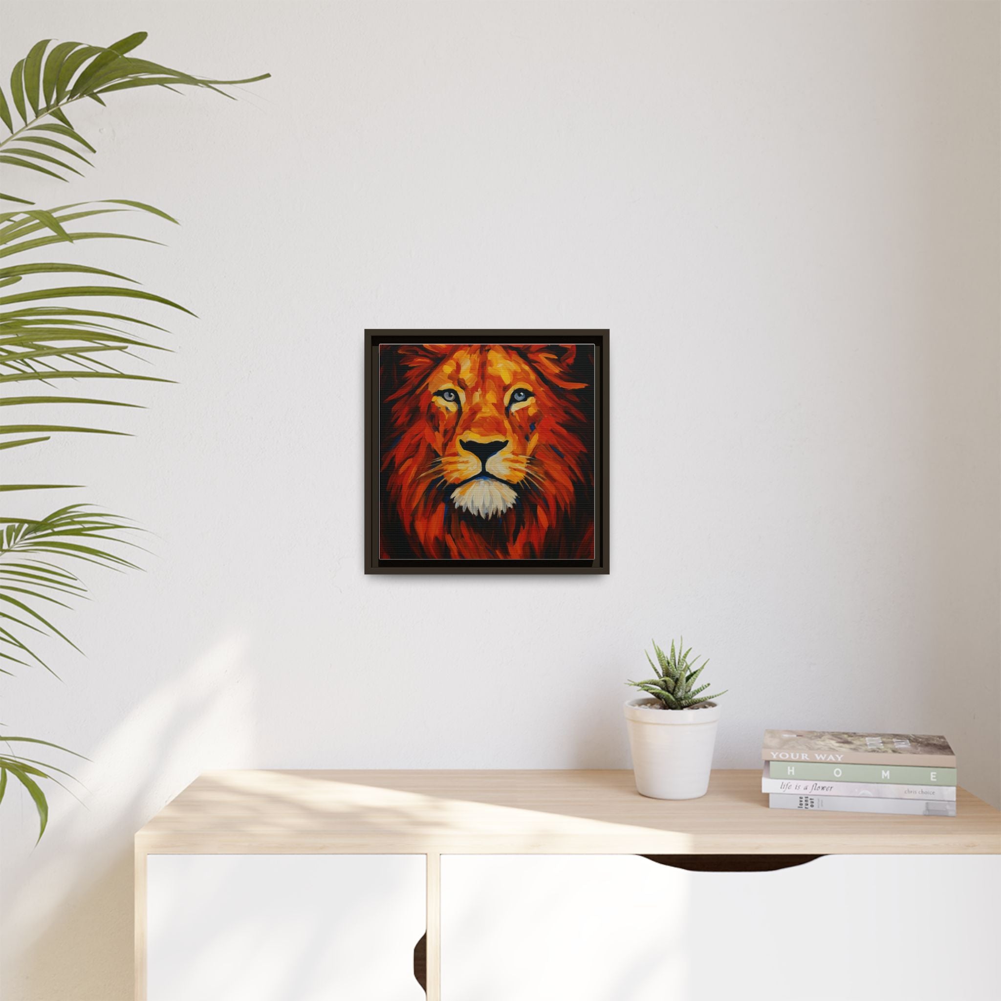 Orange Red Lion 1