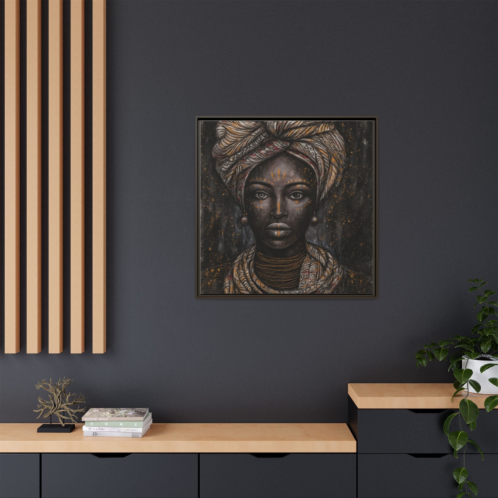 Artistic African Lady