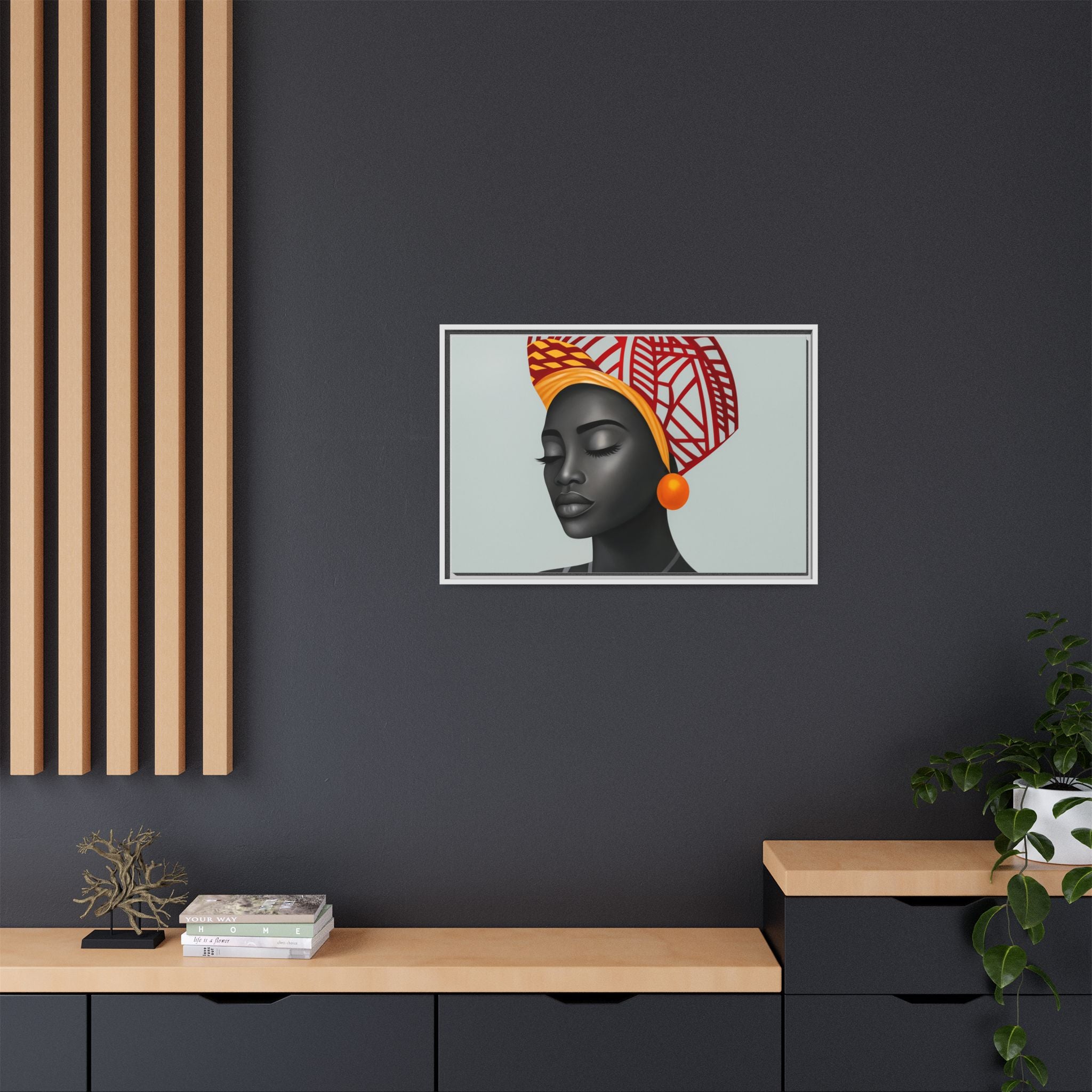 African Woman Humility