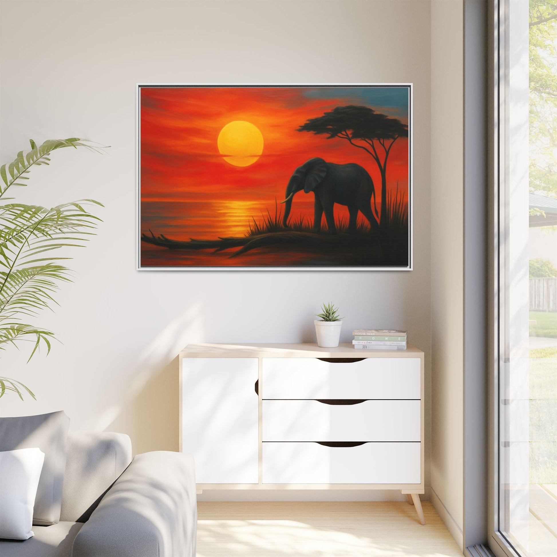 Tranquil Elephant Horizon