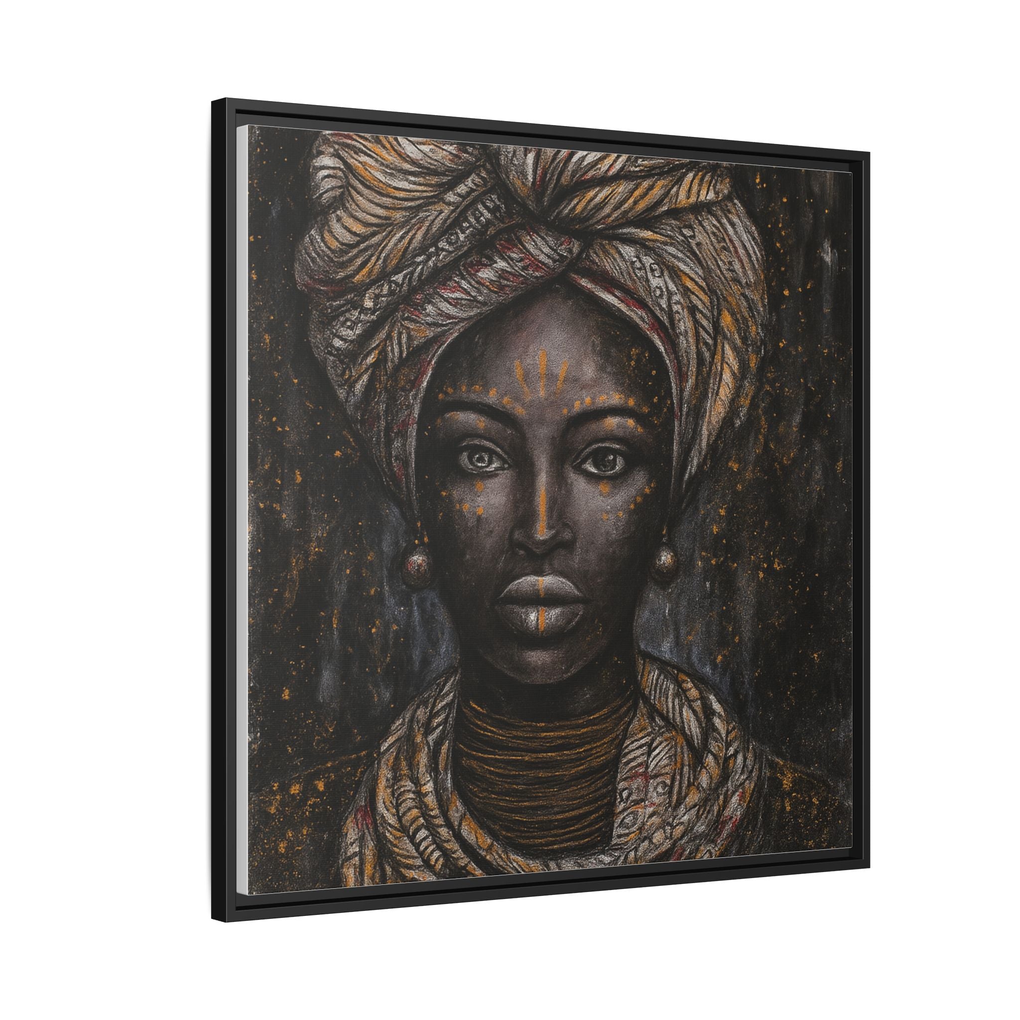 Artistic African Lady