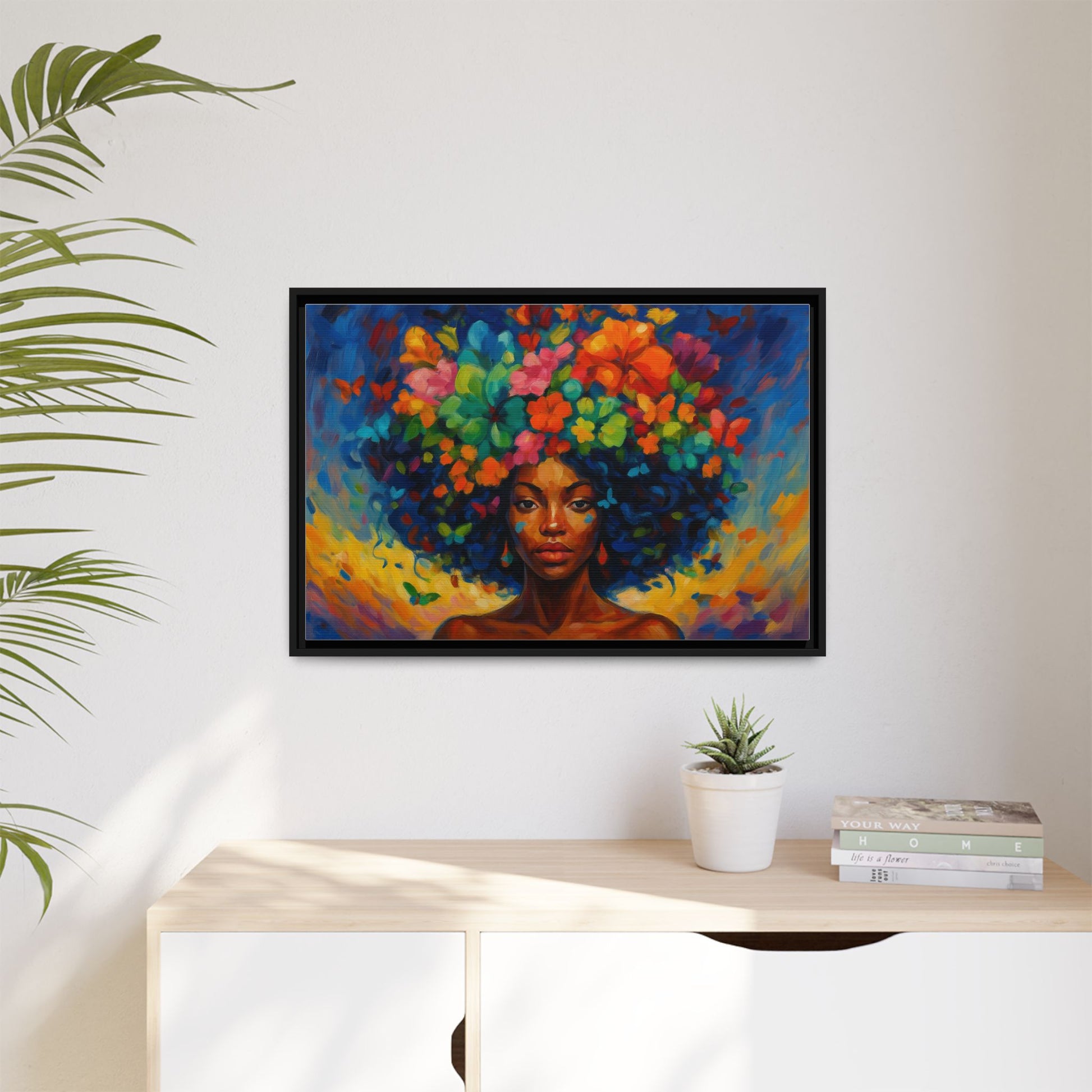 Garden Afro Crown