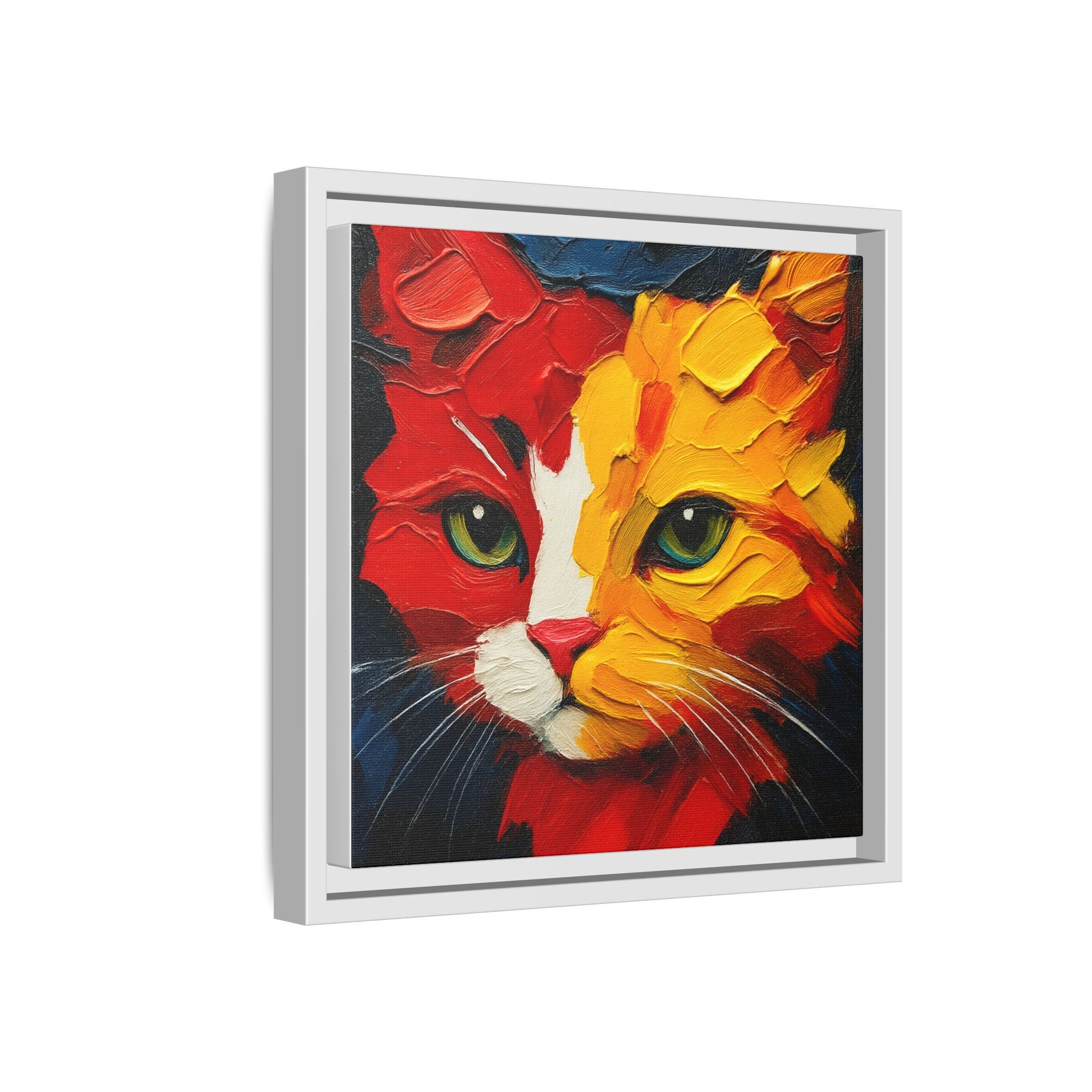 Whiskers in Red & Gold