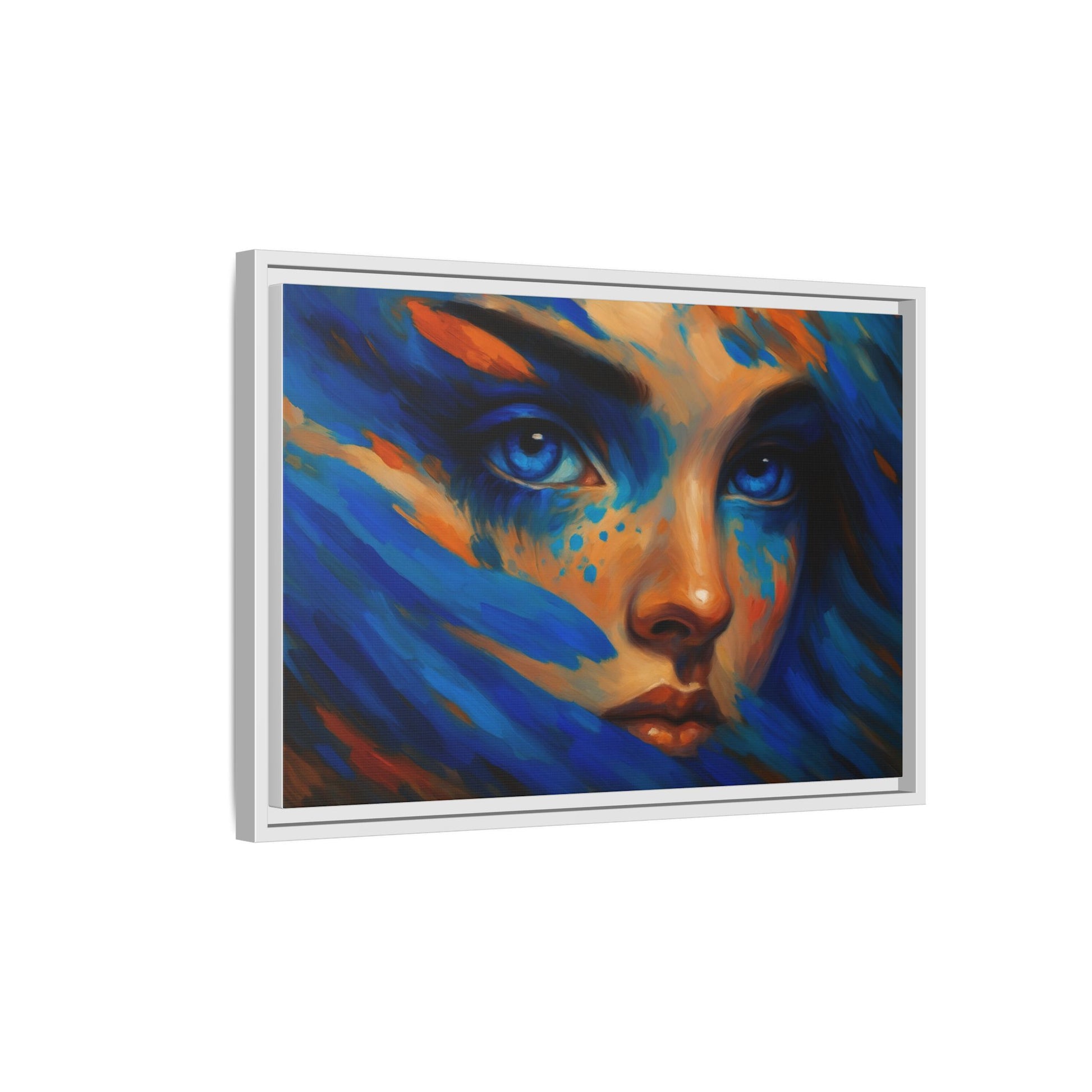 Vibrant Lady Blue Wave