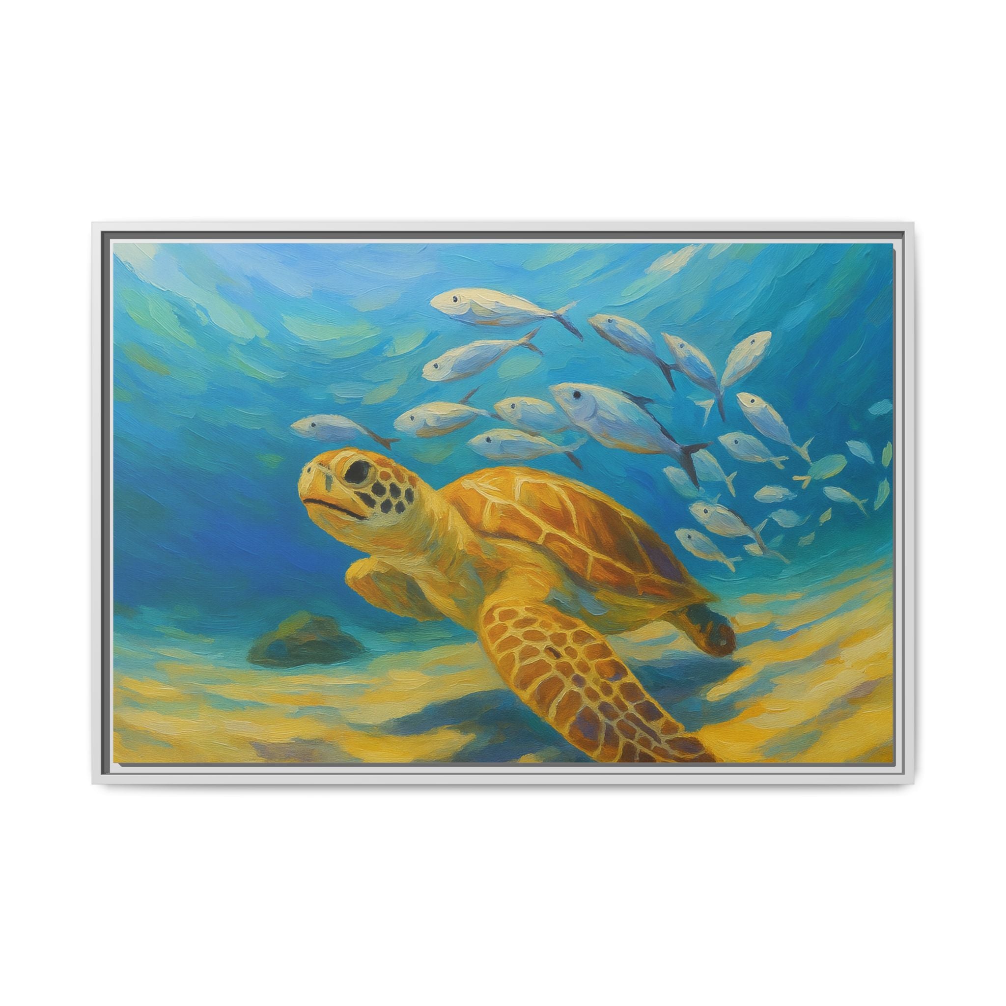 Underwater Sea Turtle life