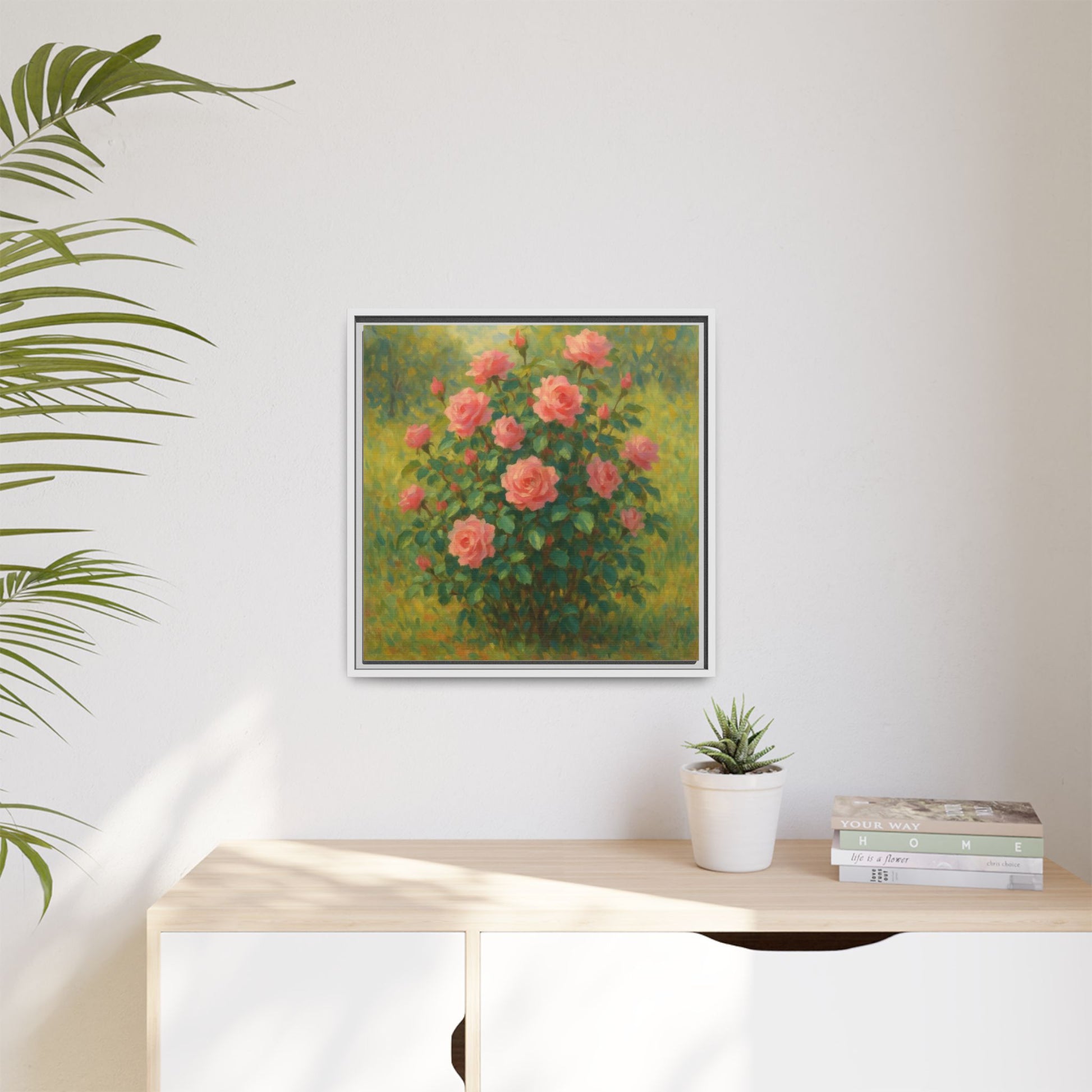 Pink Rose Bush 2