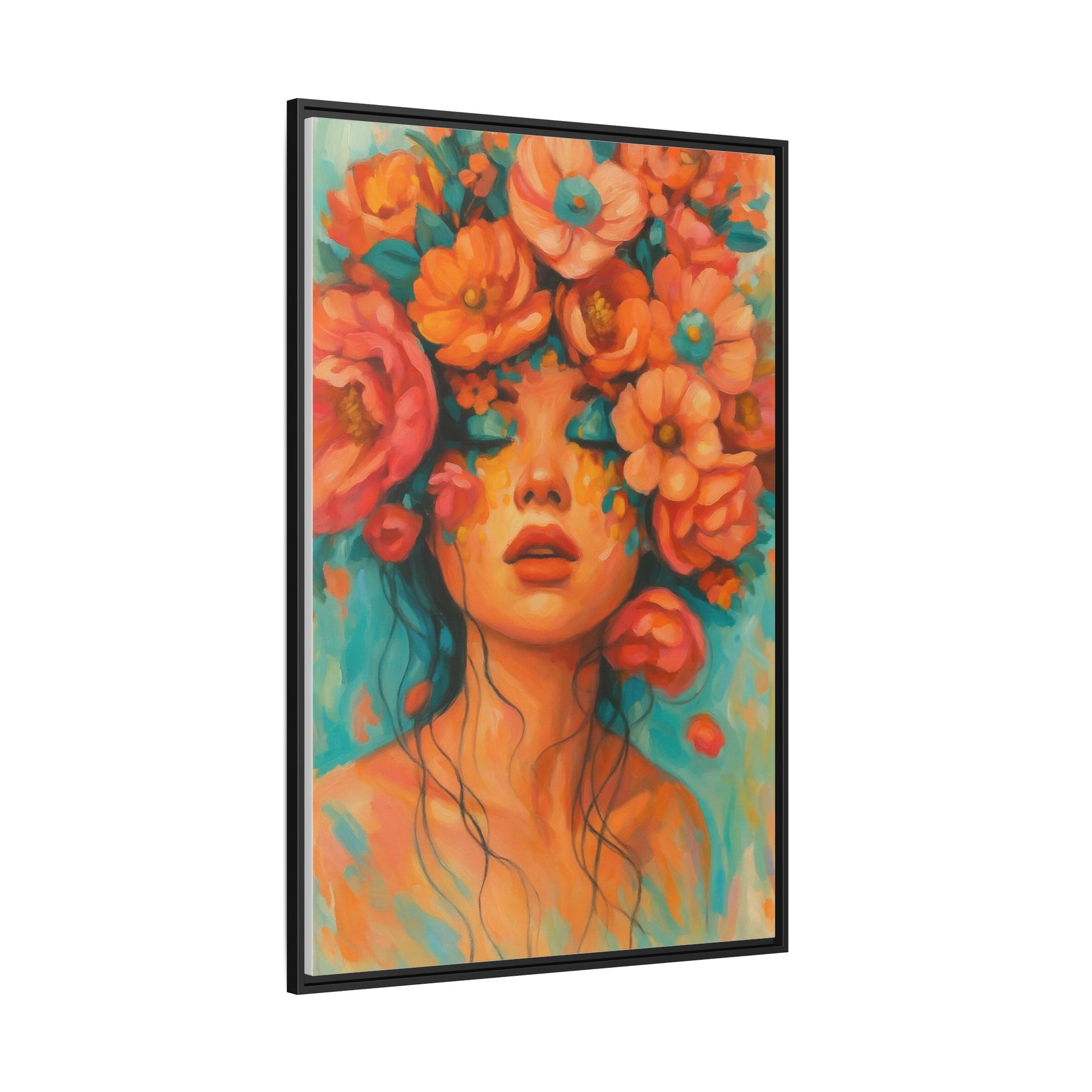 Floral Hair Pink Flowers