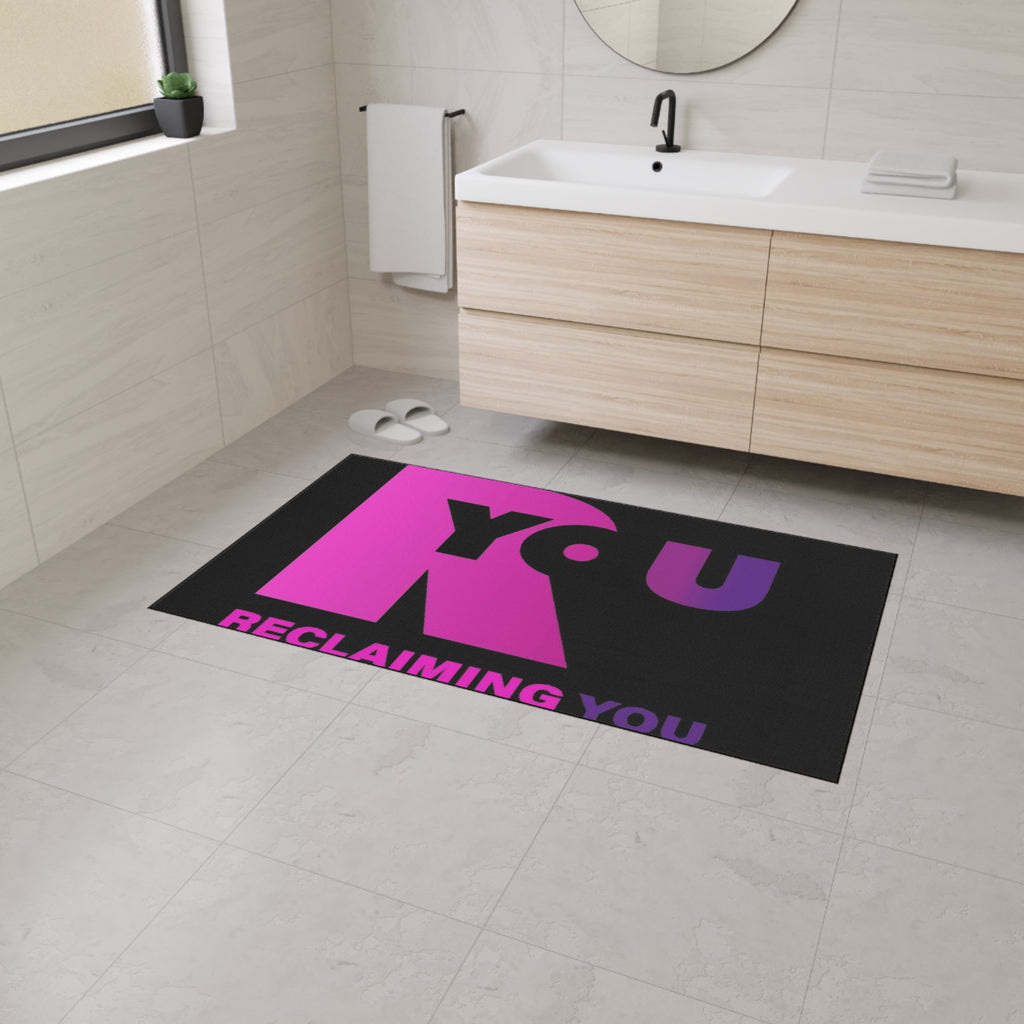 Heavy Duty Floor Mat - Empowering Style for Home, Office, Gym, Anti-Fatigue Rug, Motivational Design, Reclaiming You