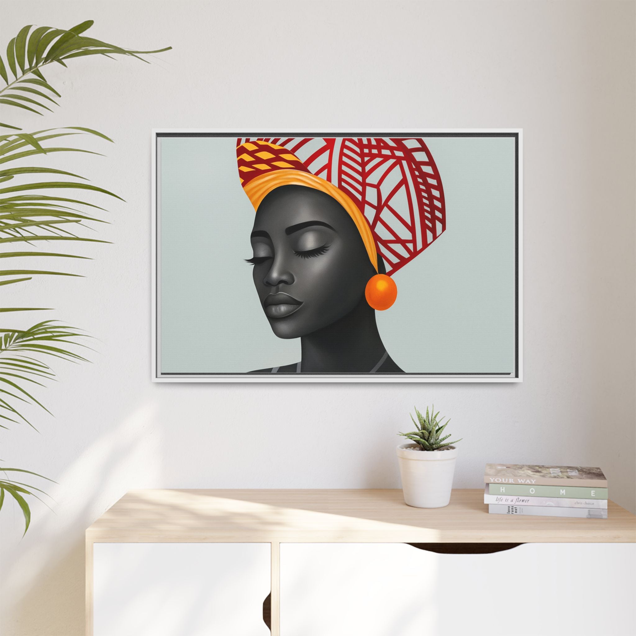 African Woman Humility