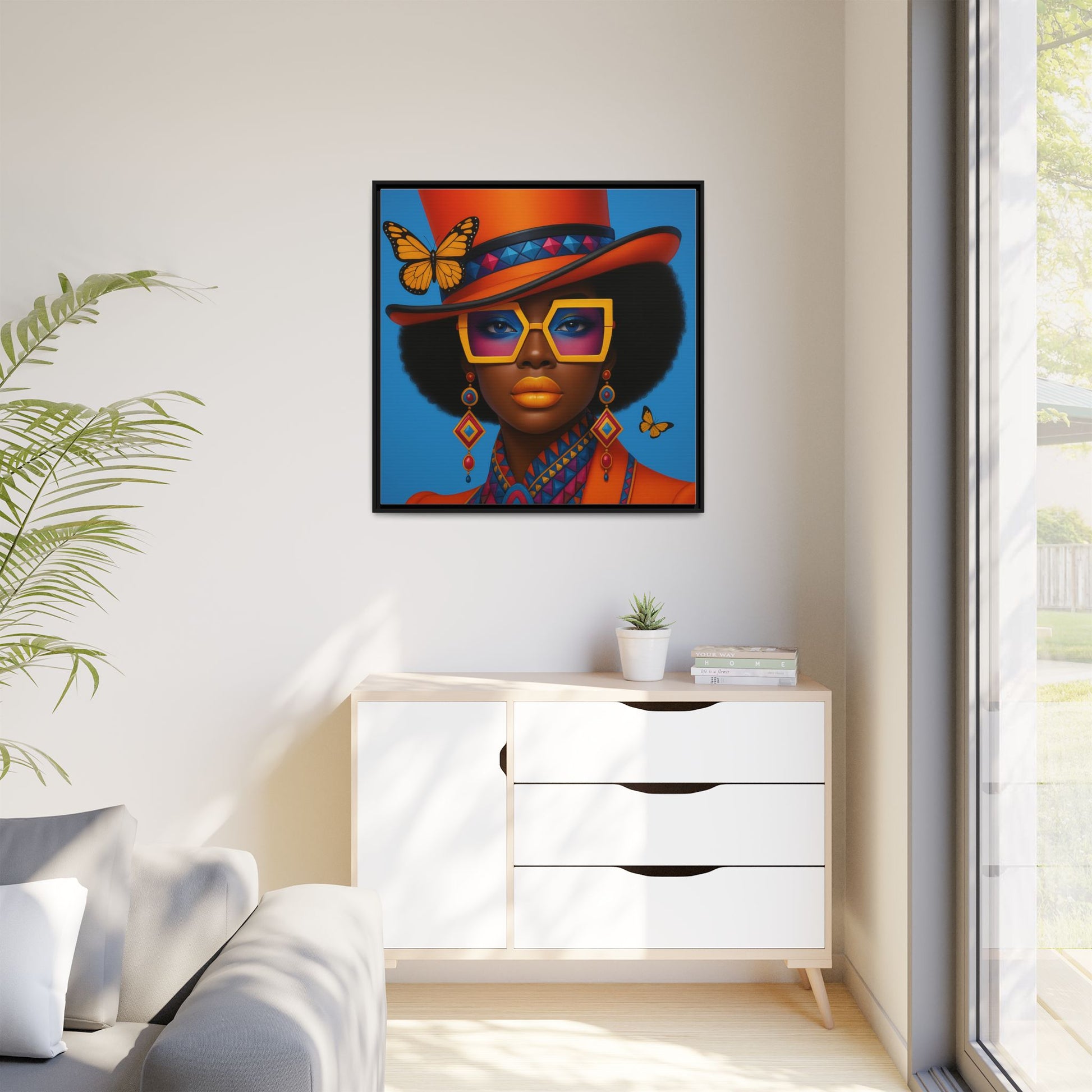 Butterfly Afro Queen
