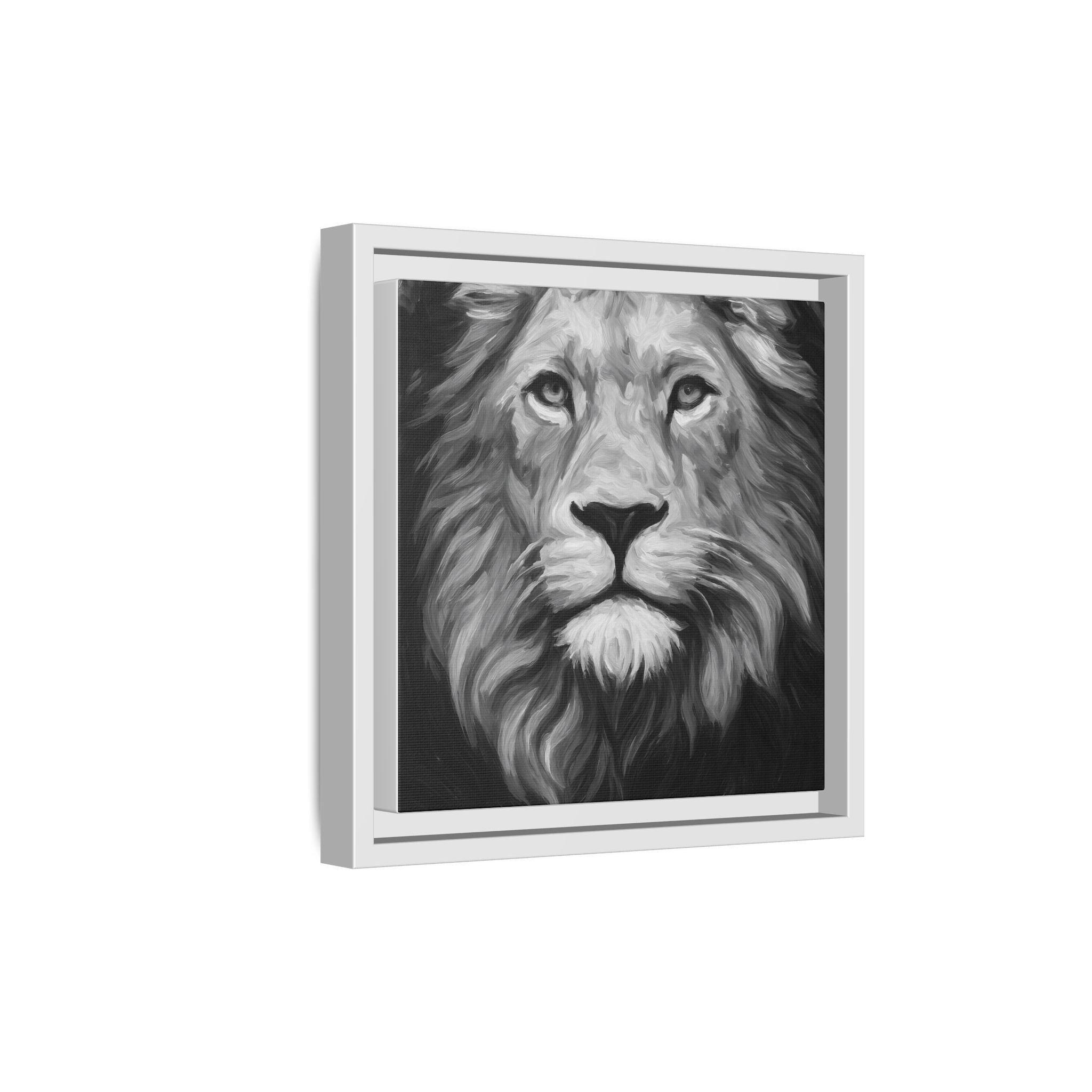 Black and White Lion 1