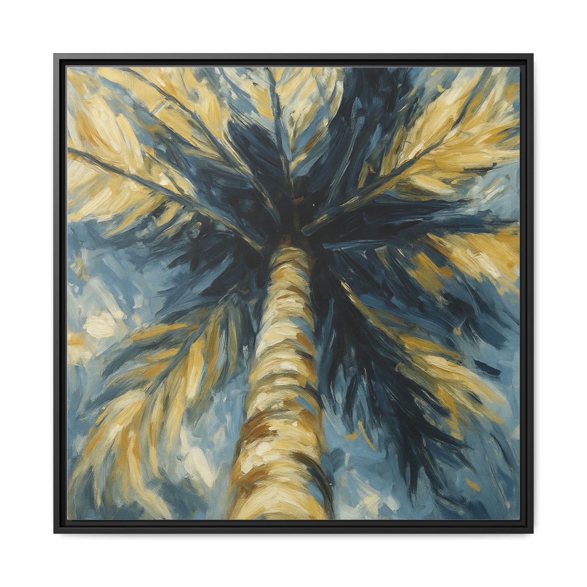 Blue Palm Tree