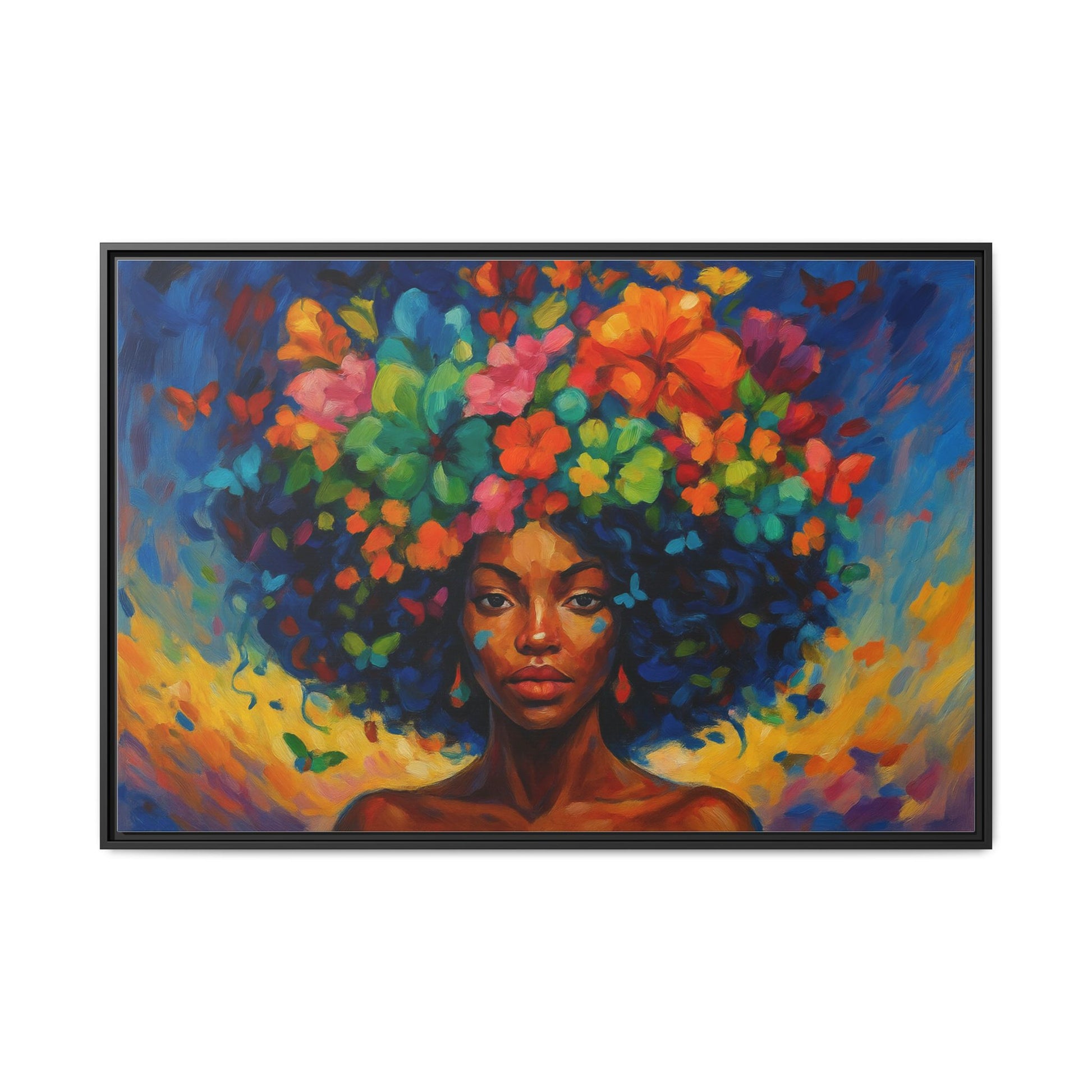 Garden Afro Crown