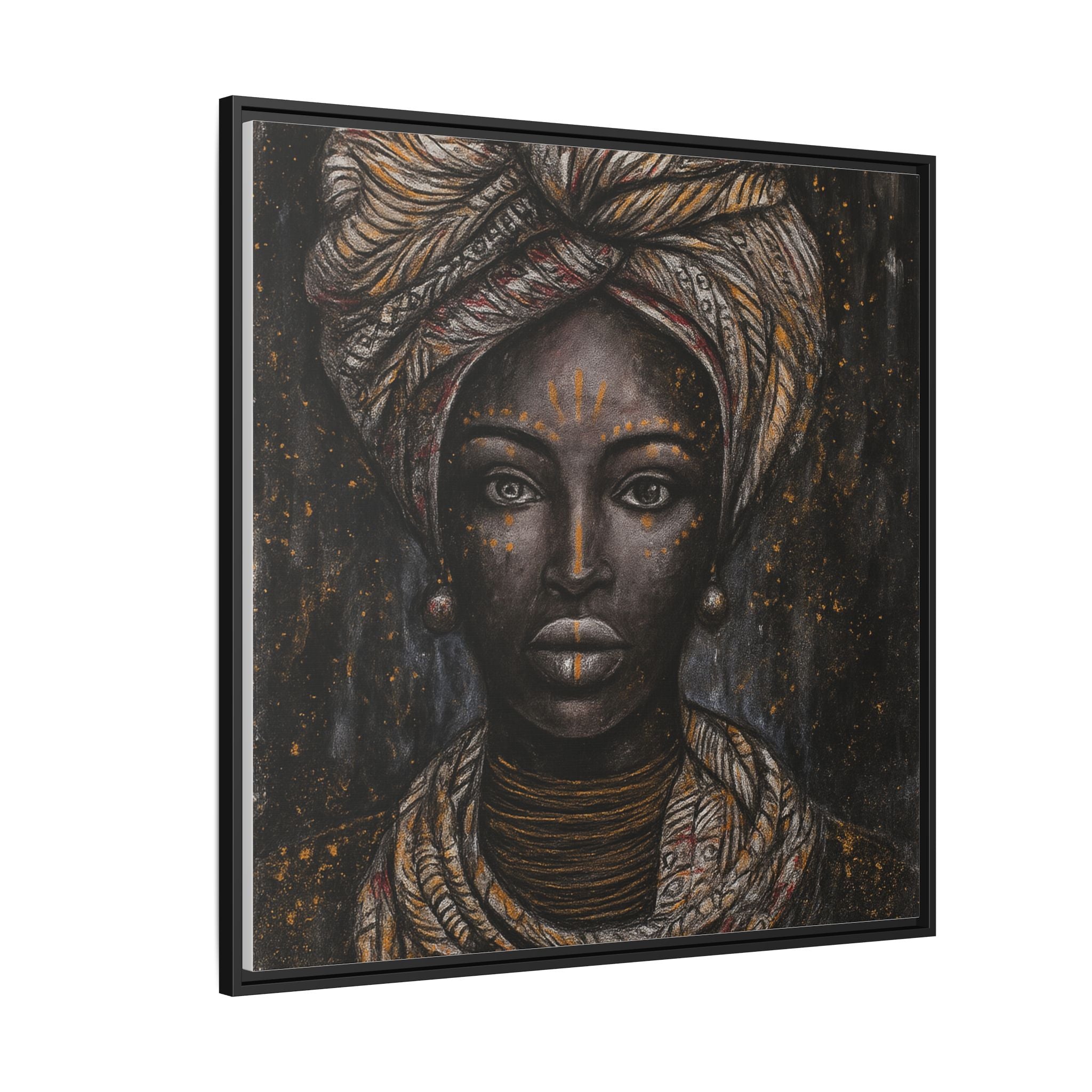 Artistic African Lady
