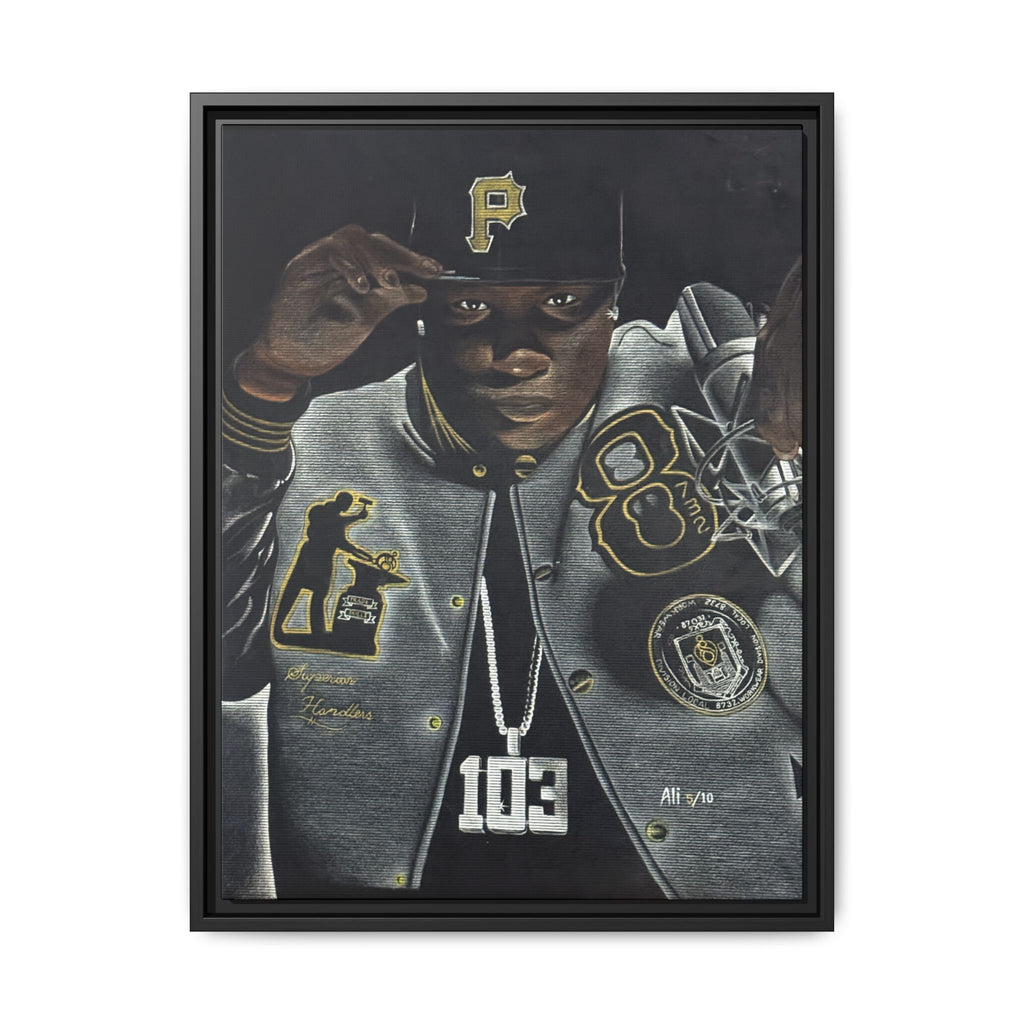 Canvas Looking in the Mirror Wall Art