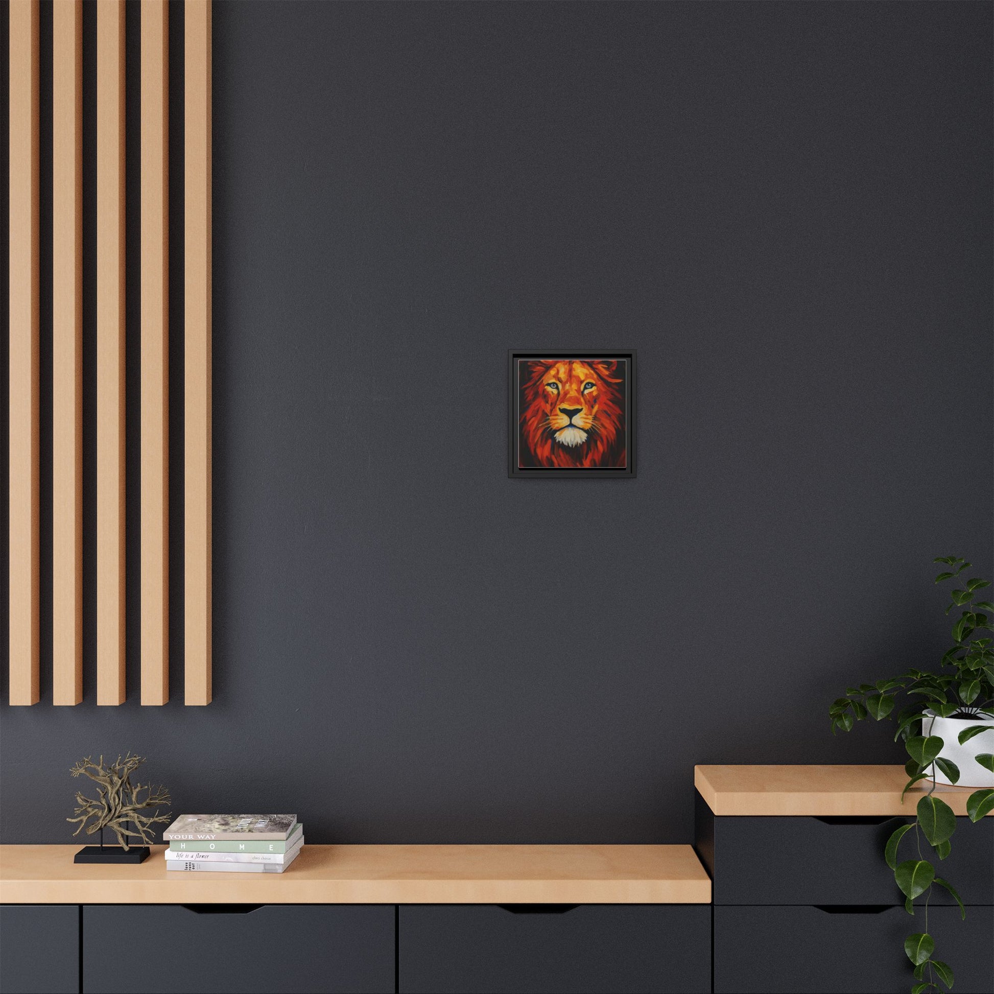 Orange Red Lion 1