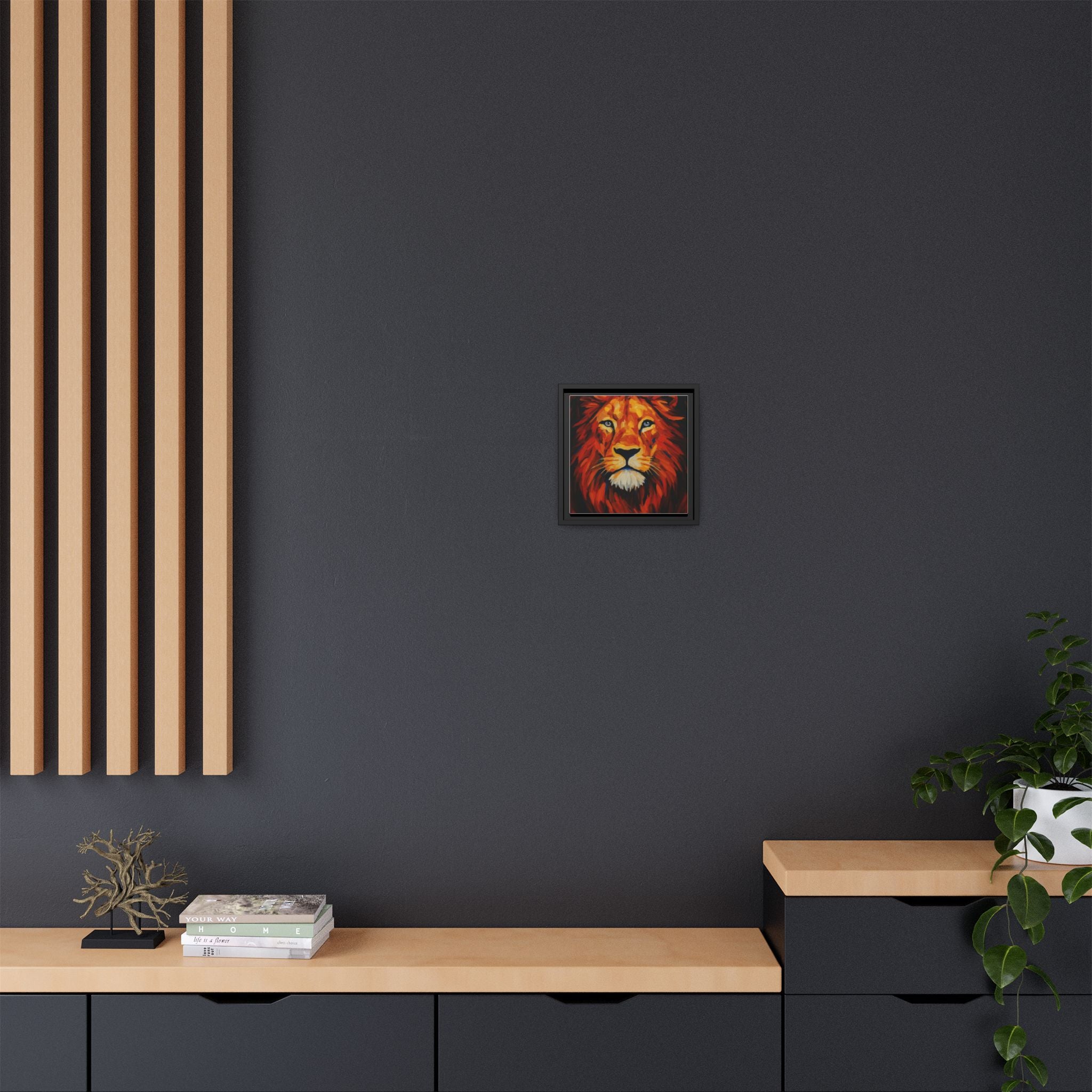 Orange Red Lion 1