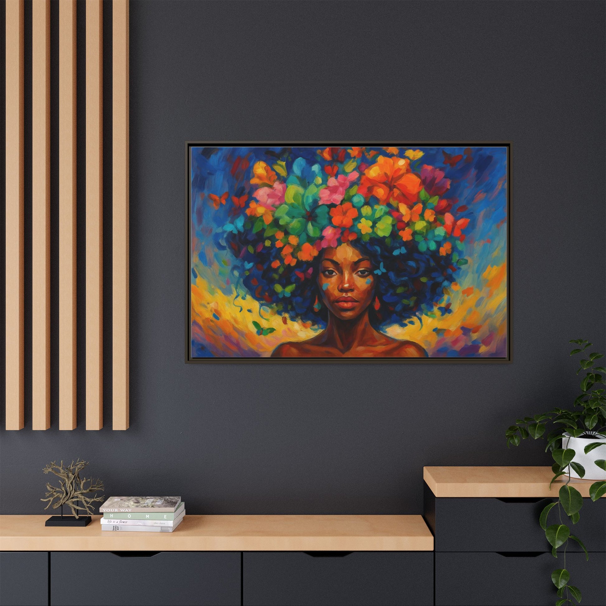 Garden Afro Crown
