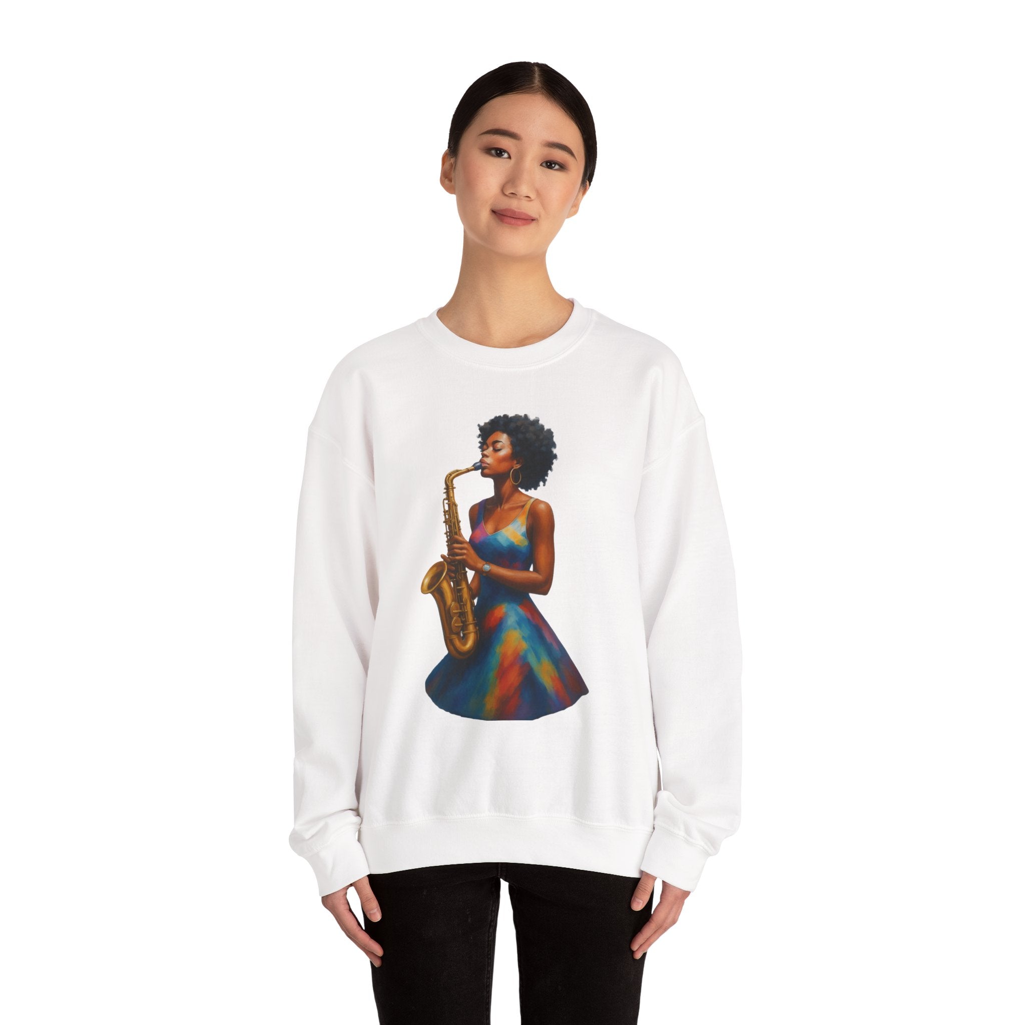 Jazzy Crewneck Sweatshirt