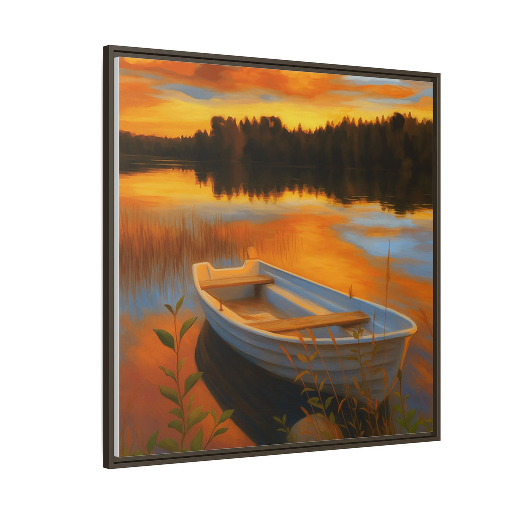 Sunset Boat Reflections