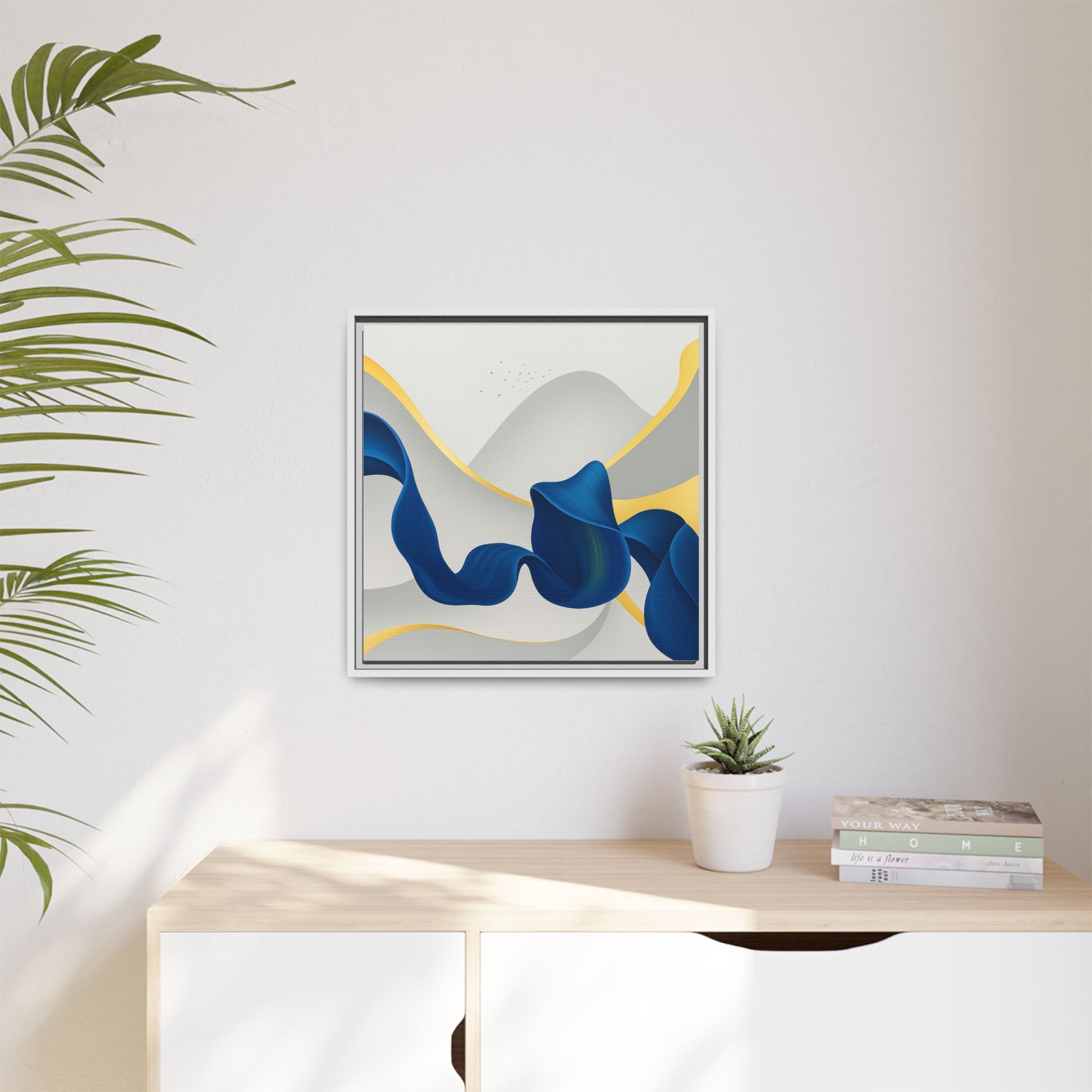 Stylish Blue Twist