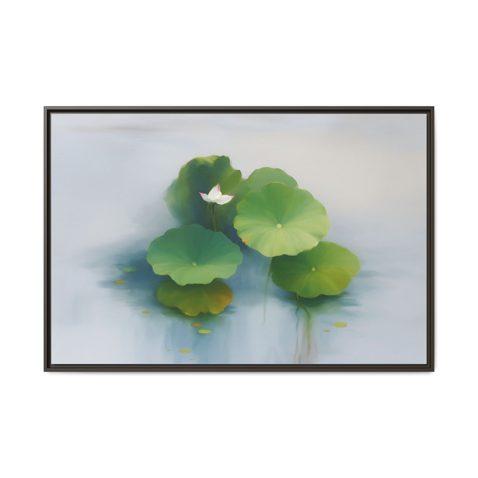 Serene Green Lotus