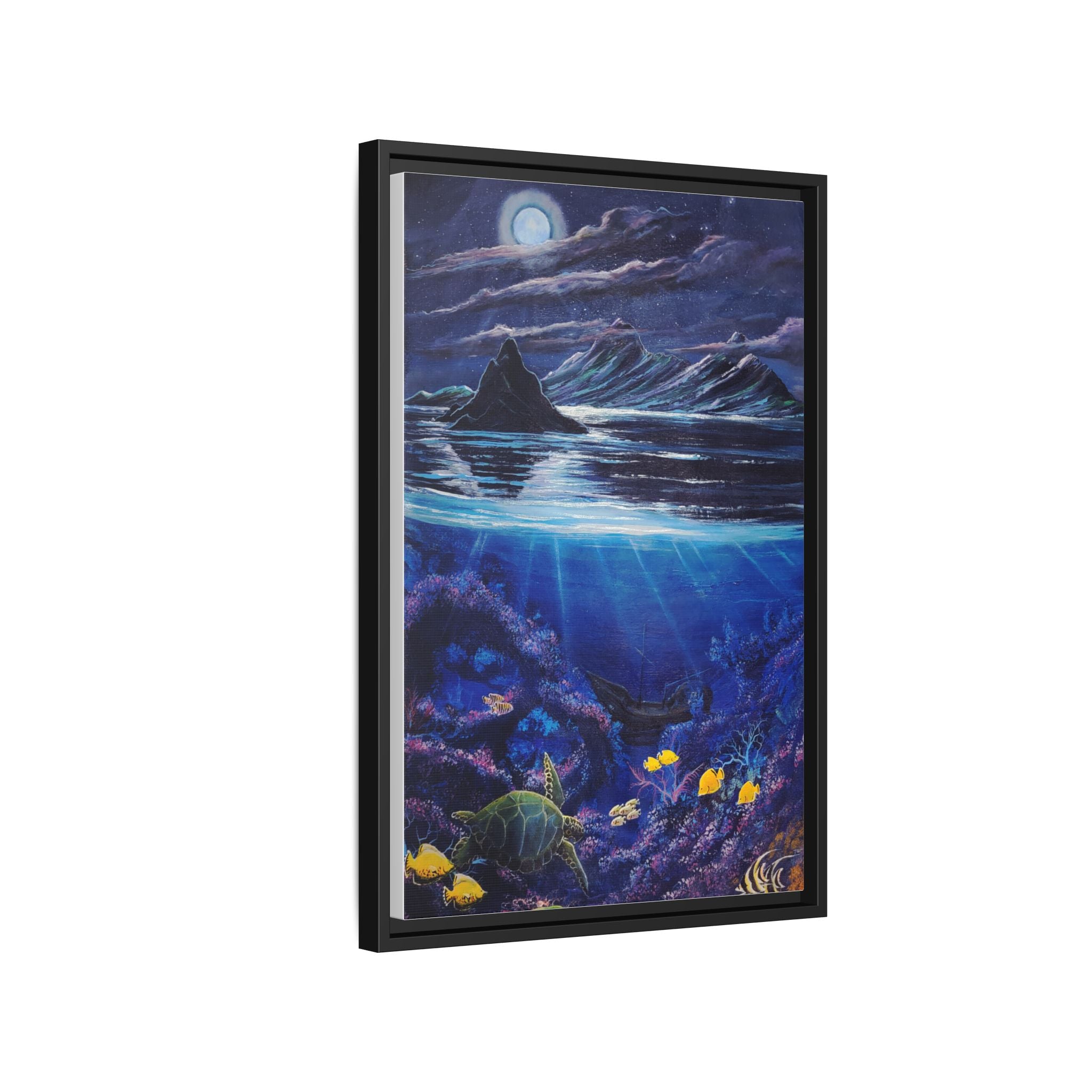 Dark Underwater Serenity