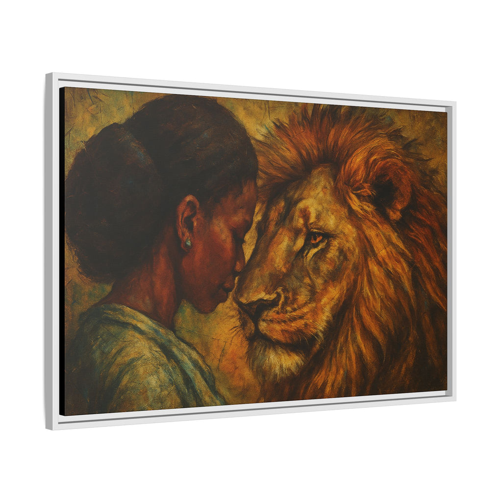 Lion and Woman