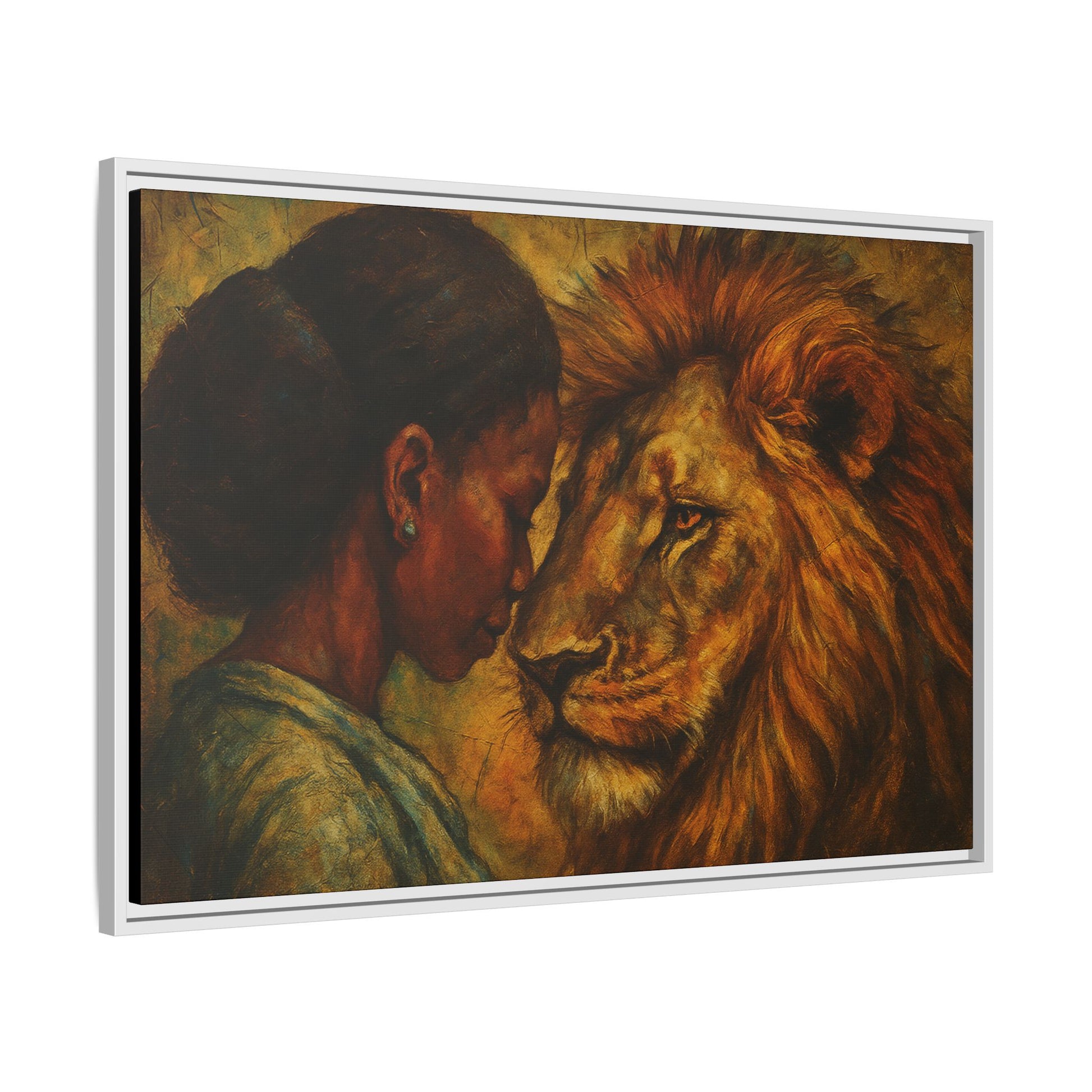 Lion and Woman