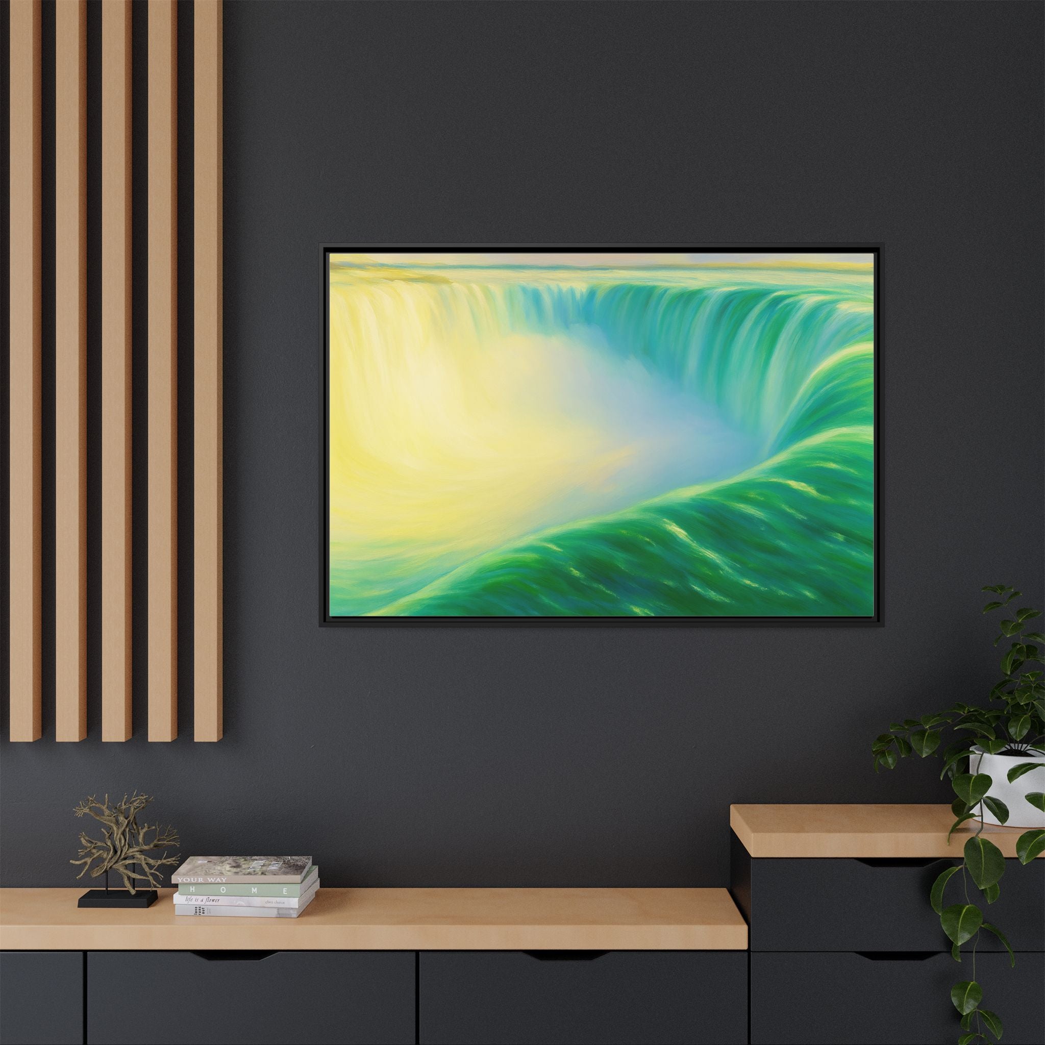 Nature Serene Waterfall