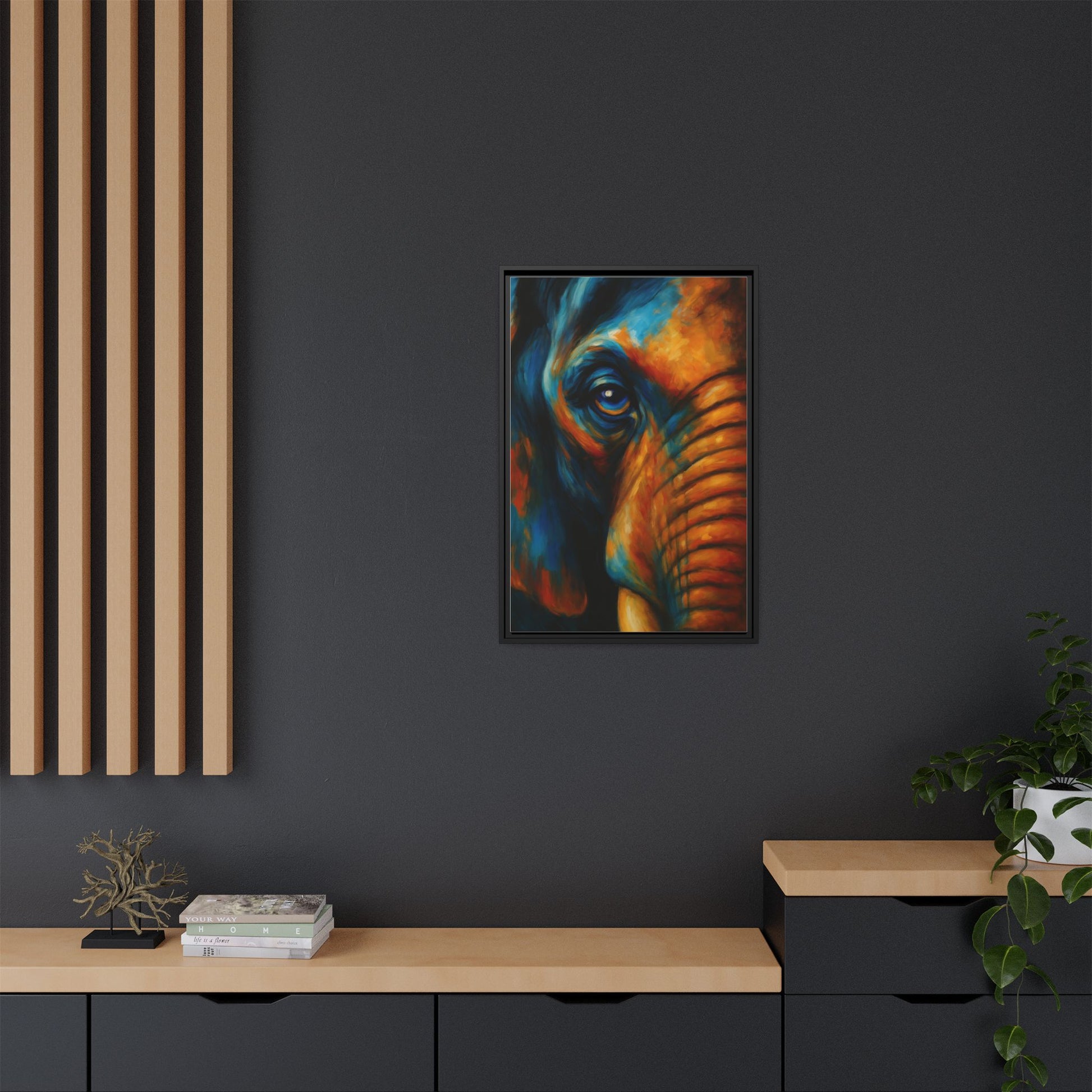 Majestic Elephant Gaze