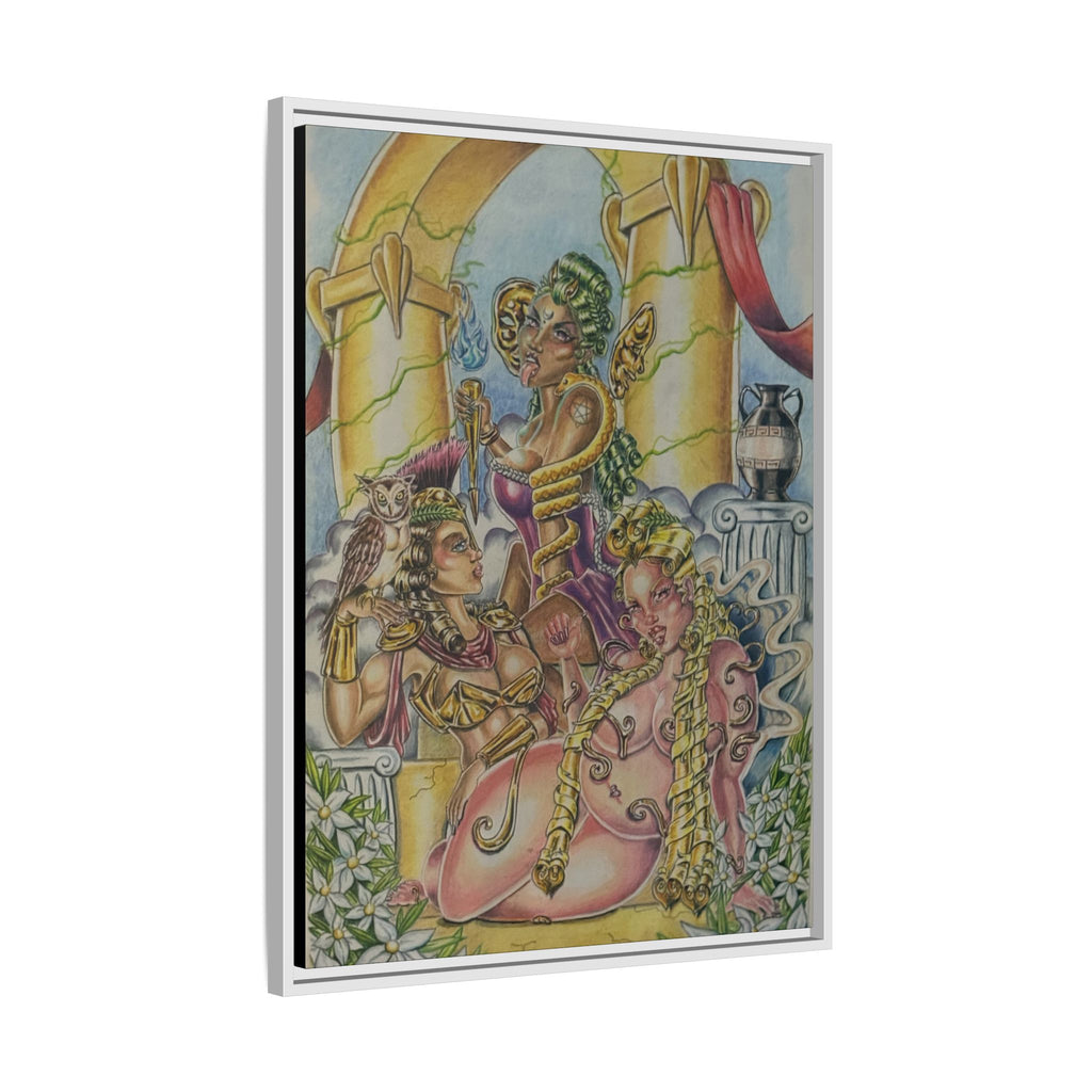 Canvas Art Print - Many Faces