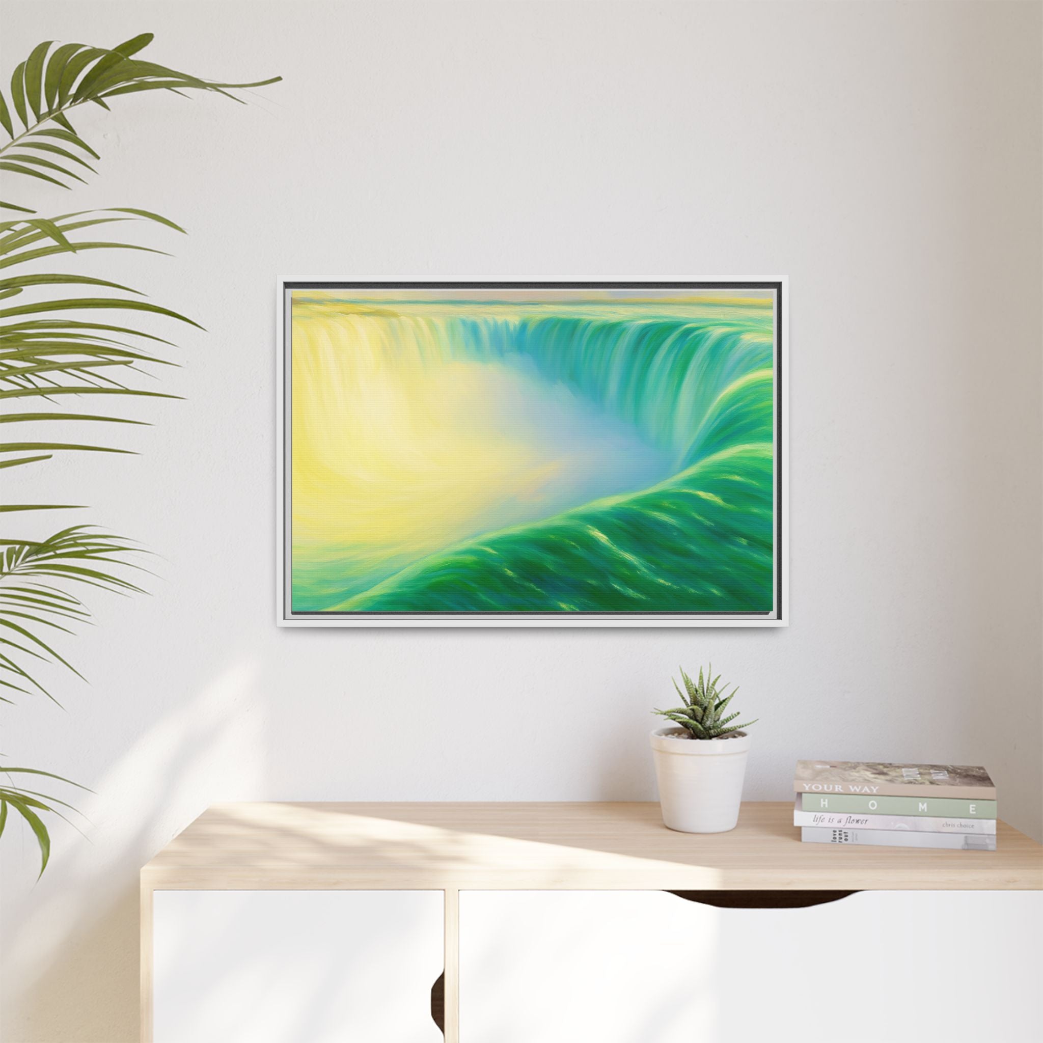 Nature Serene Waterfall