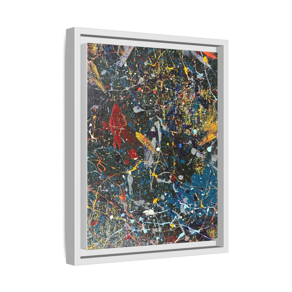 Colorful Abstract Framed Canvas Art
