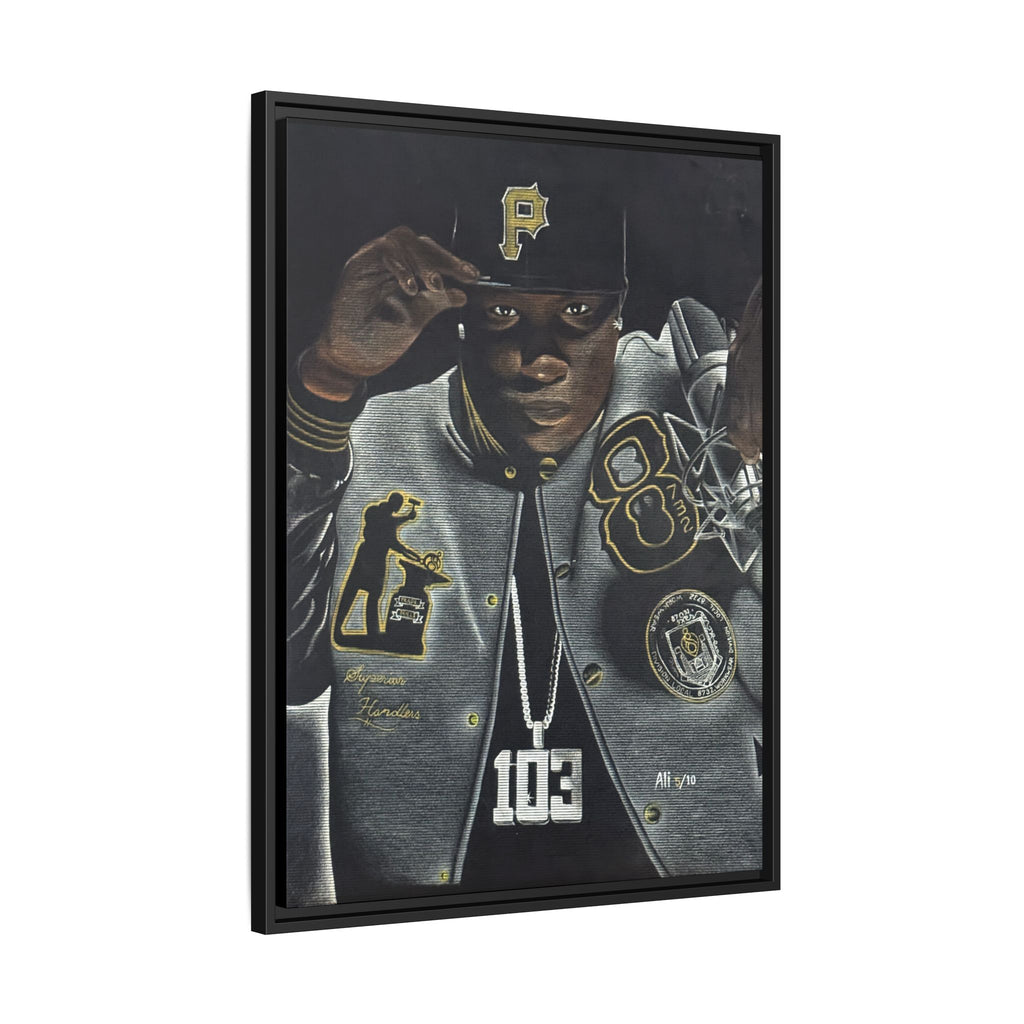 Canvas Looking in the Mirror Wall Art