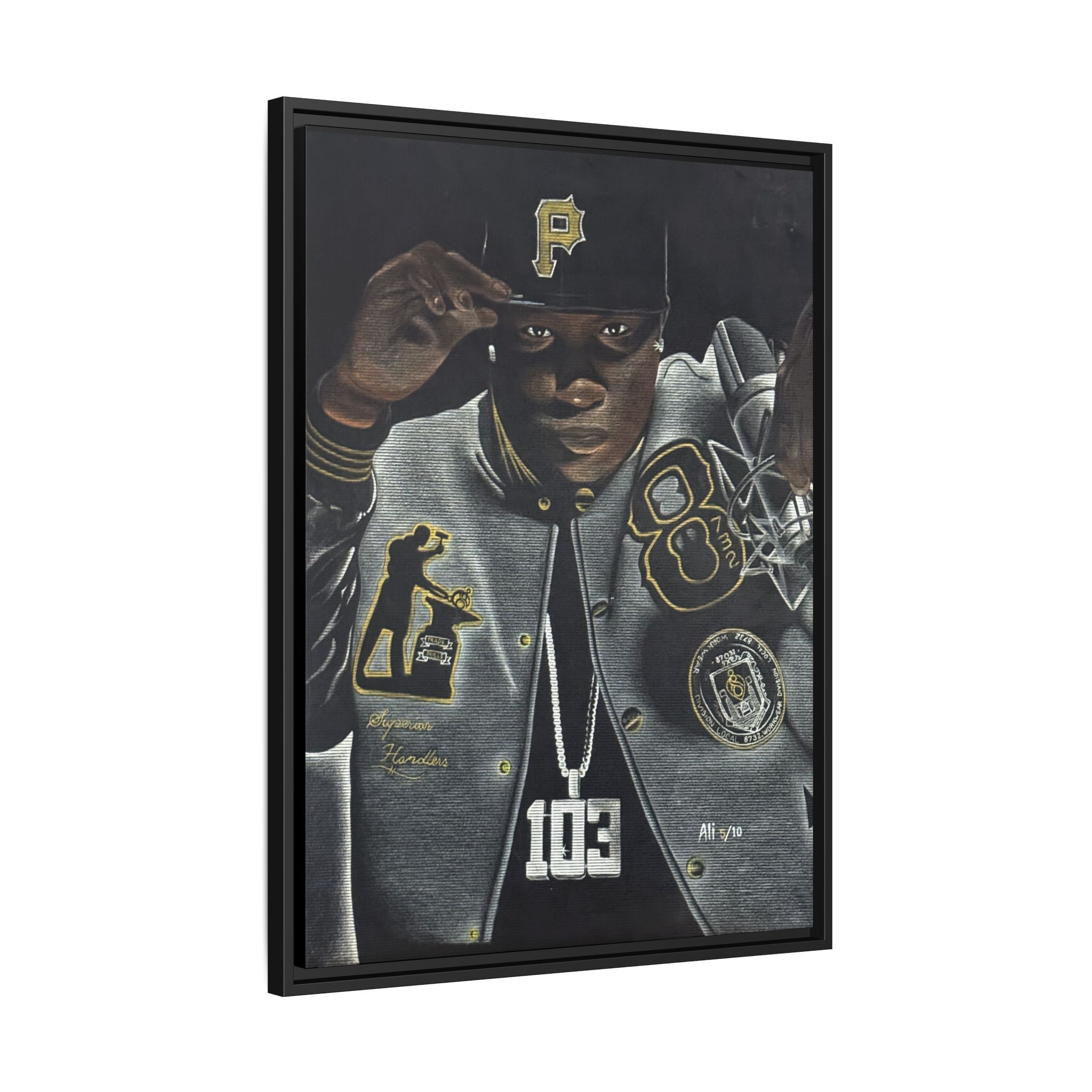 Canvas Looking in the Mirror Wall Art