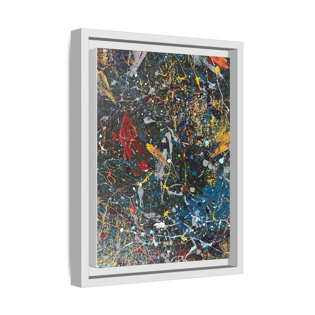 Colorful Abstract Framed Canvas Art