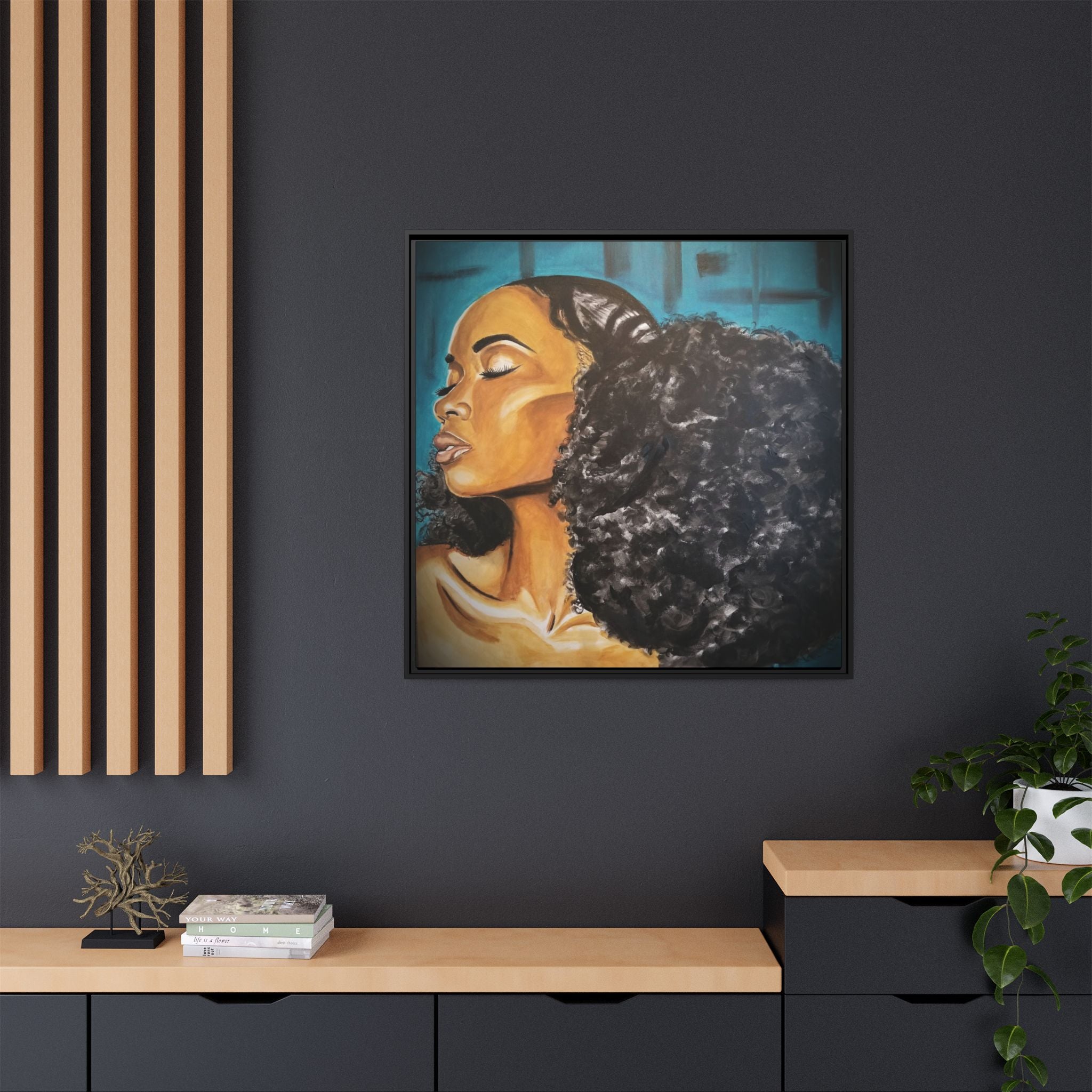 Ethereal Brown Woman