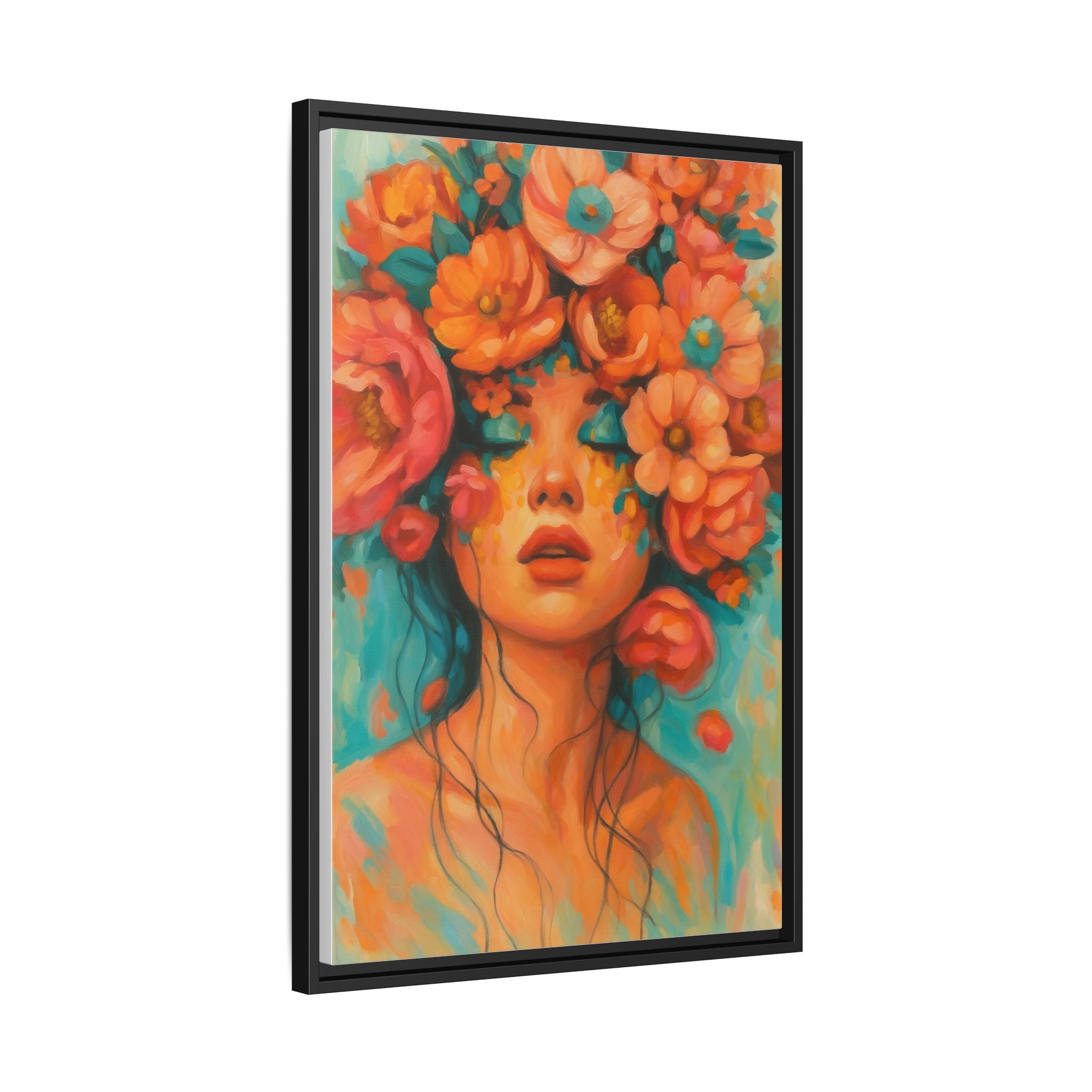 Floral Hair Pink Flowers