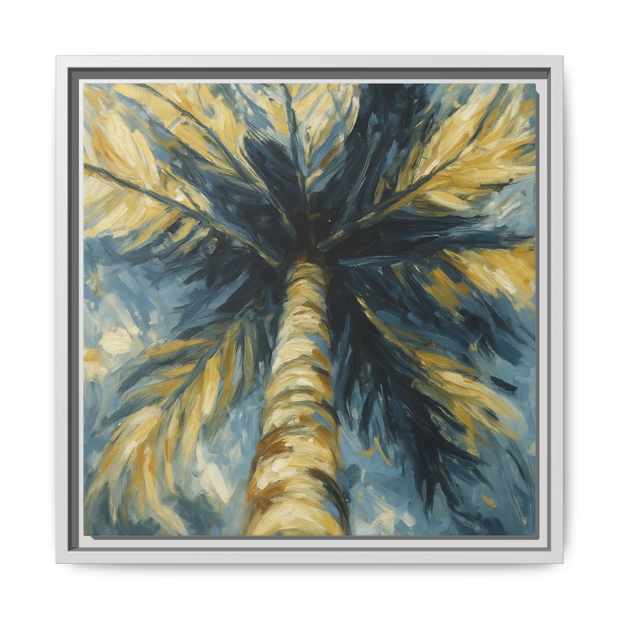 Blue Palm Tree