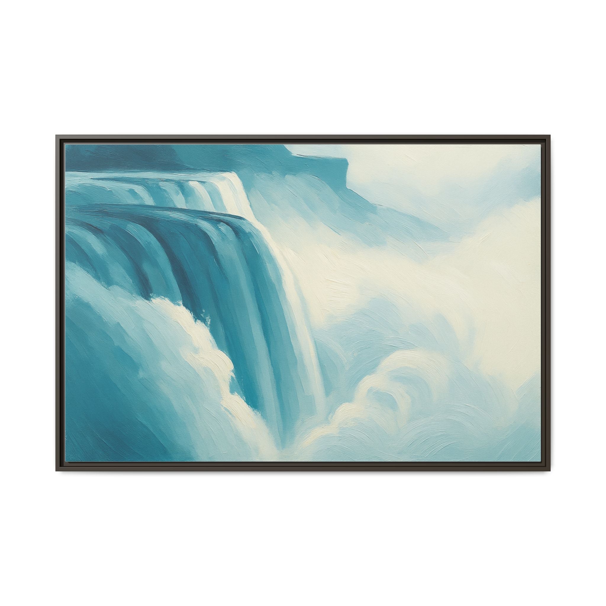 Blue Beautiful Waterfall